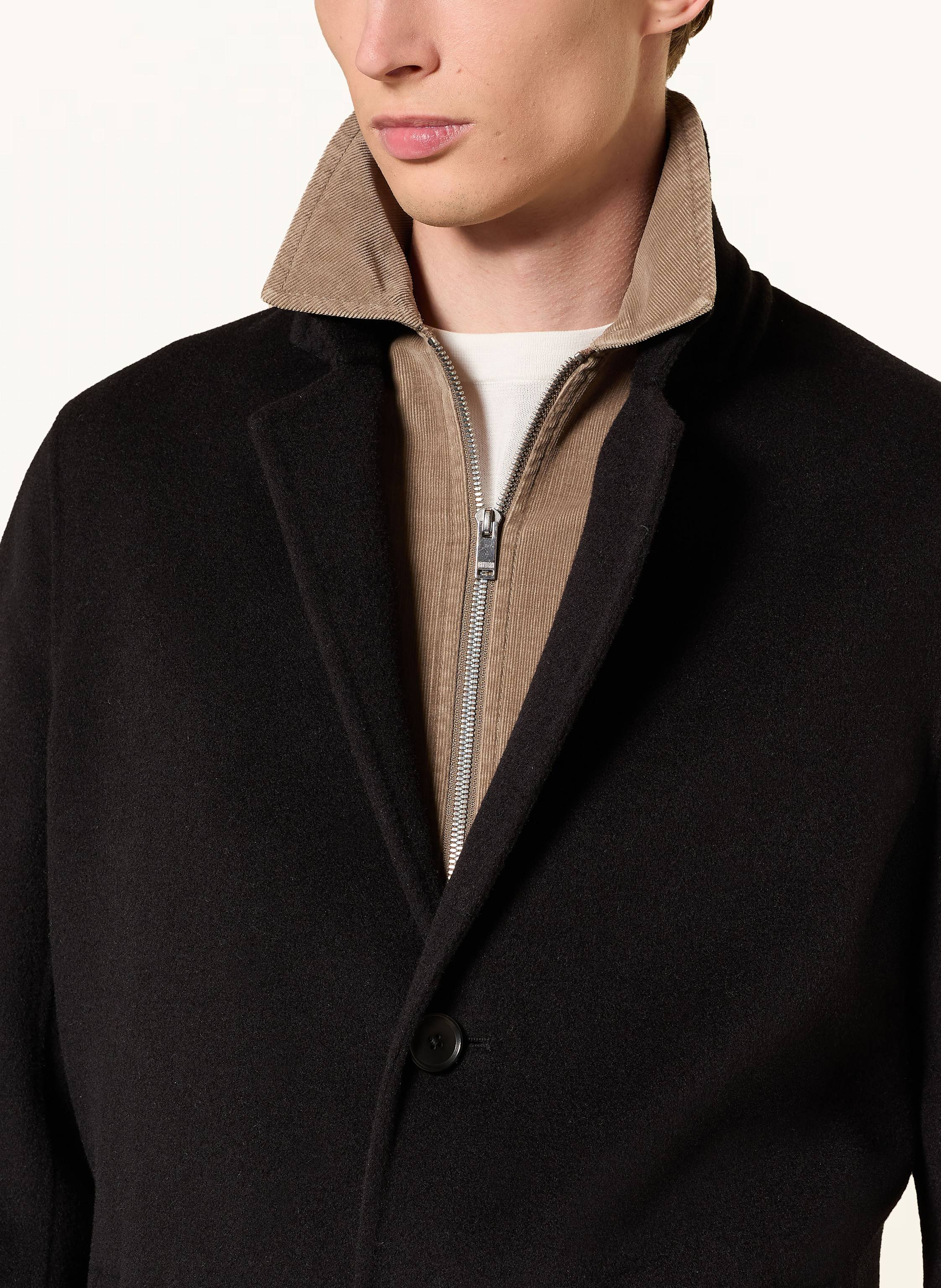 Thumbnail - Drykorn Wollmantel Skolan schwarz