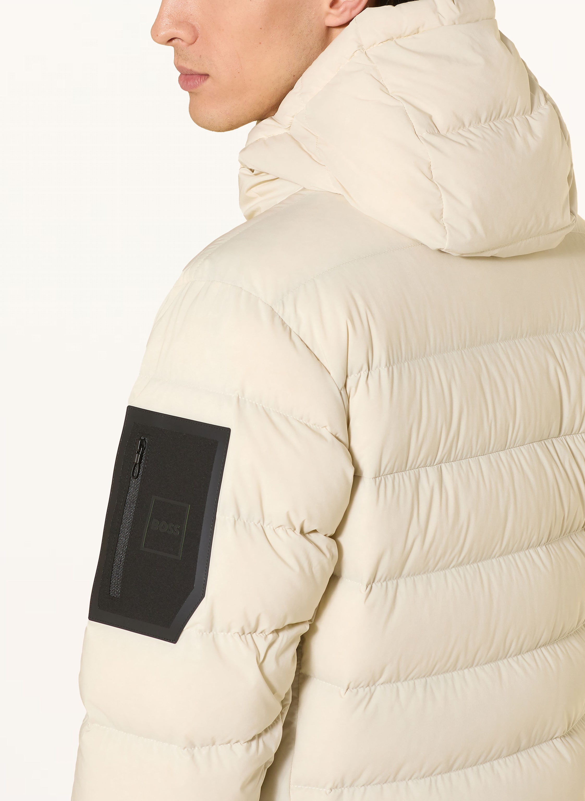 Thumbnail - Boss Daunenjacke Riplite weiss