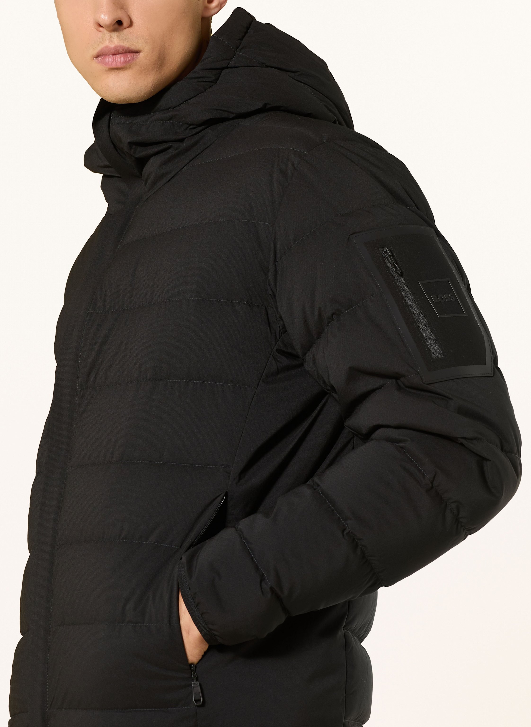 Thumbnail - Boss Daunenjacke Riplite schwarz