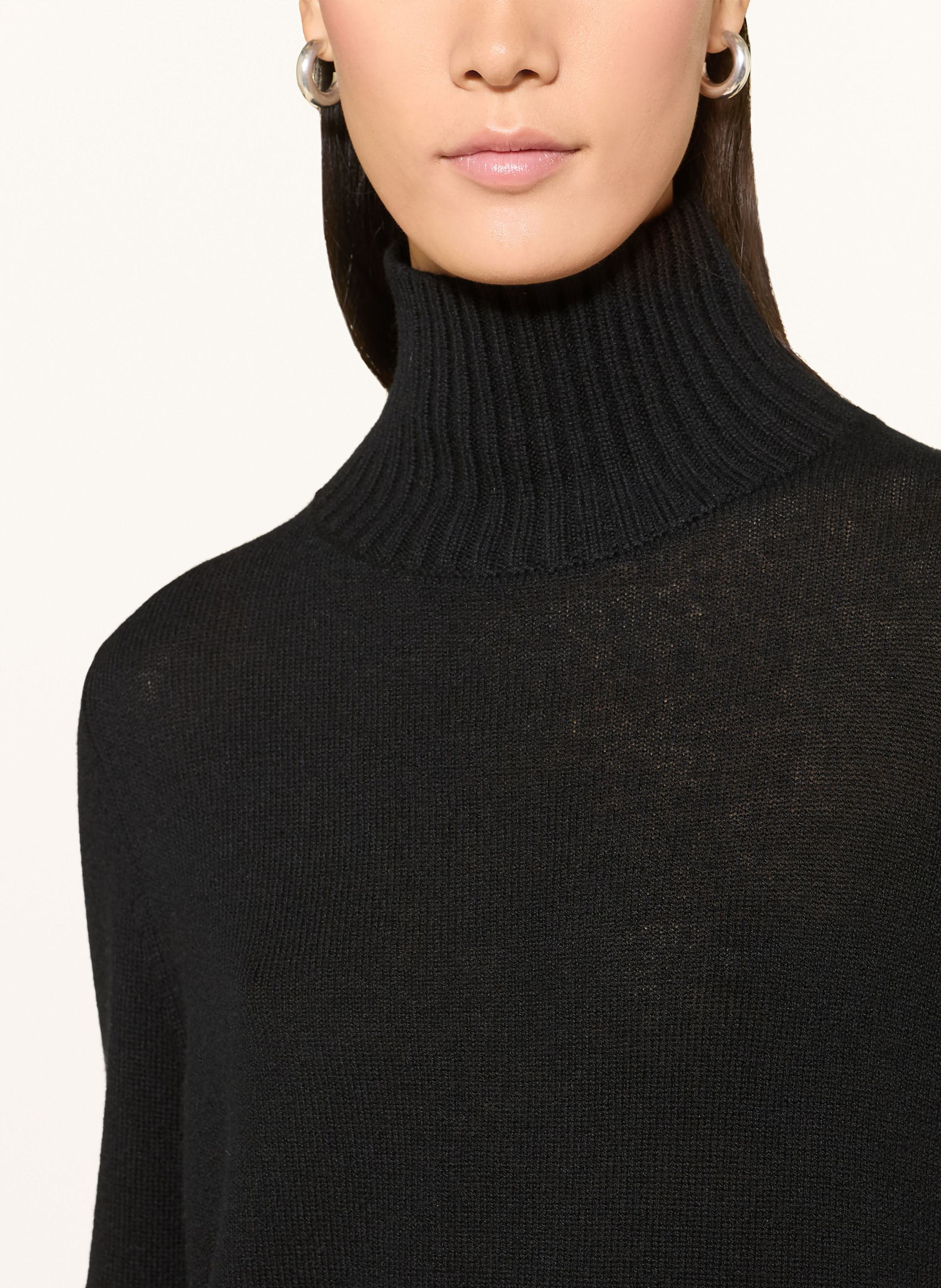 Thumbnail - Allude Rollkragenpullover Aus Cashmere schwarz