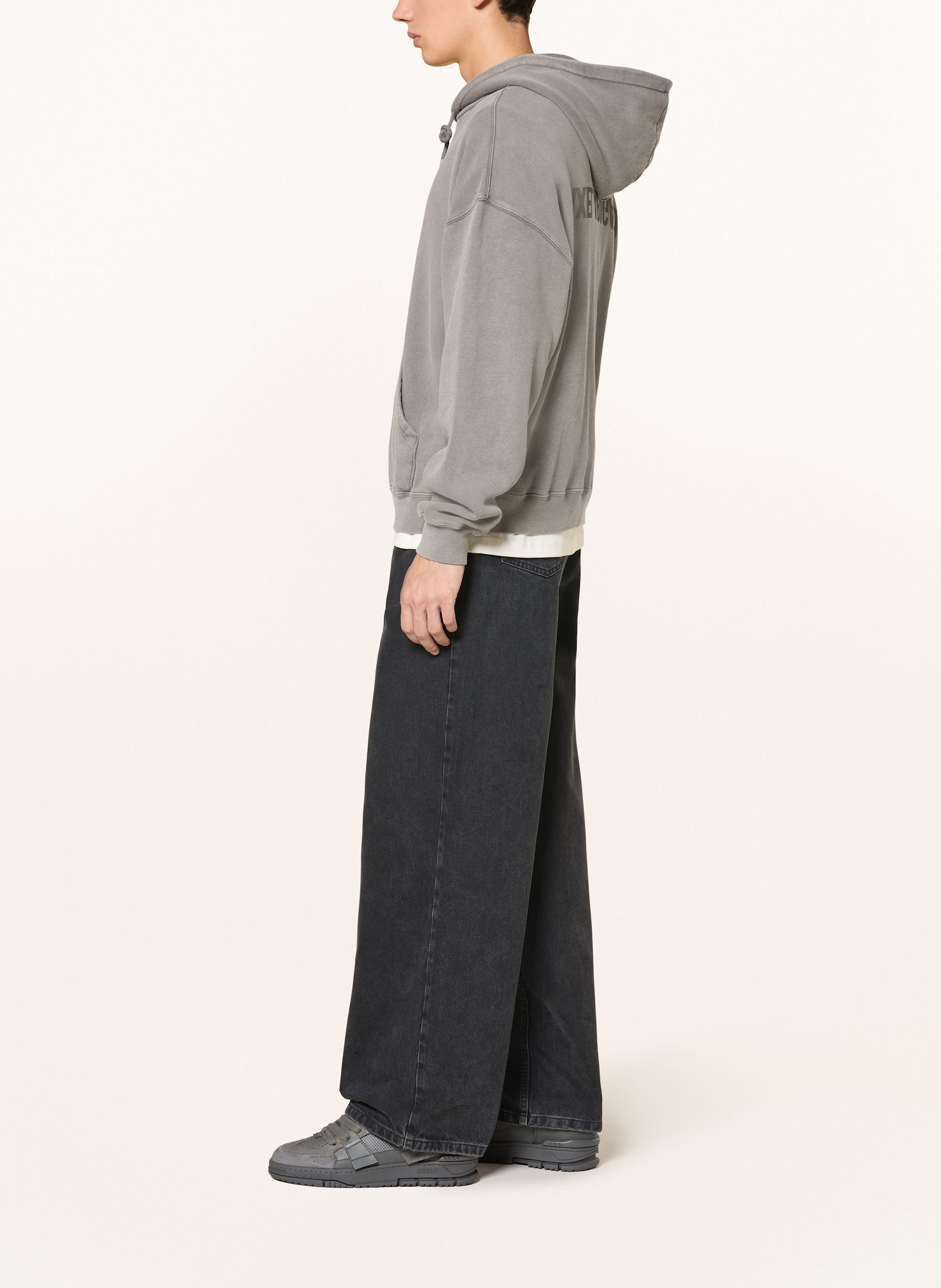 Thumbnail - Axel Arigato Oversized-Hoodie Distort Washed grau