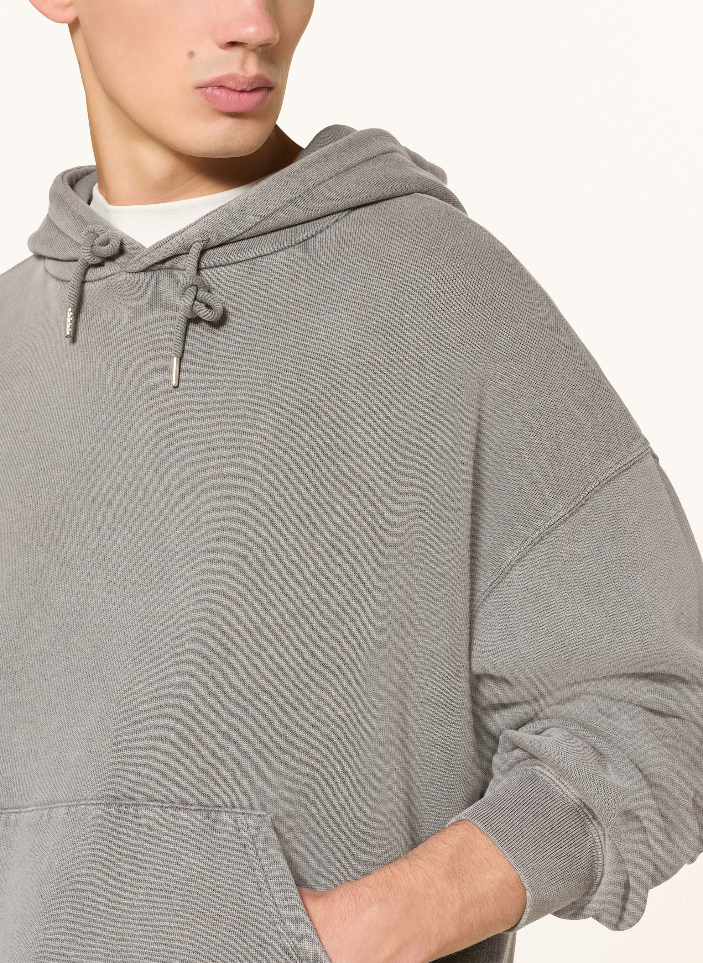 Thumbnail - Axel Arigato Oversized-Hoodie Distort Washed grau