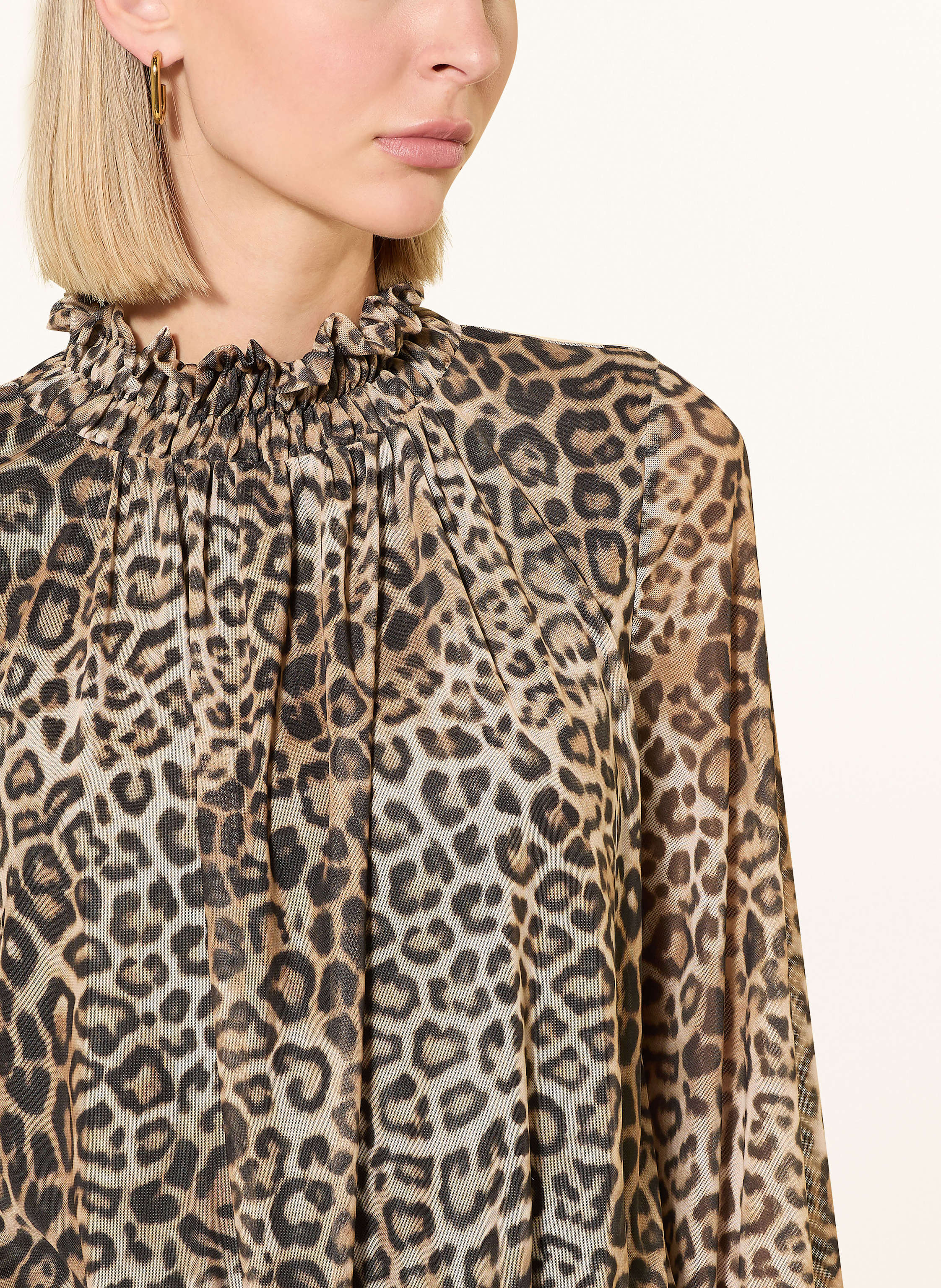 Thumbnail - Ana Alcazar Jumpsuit Mit Rüschen beige