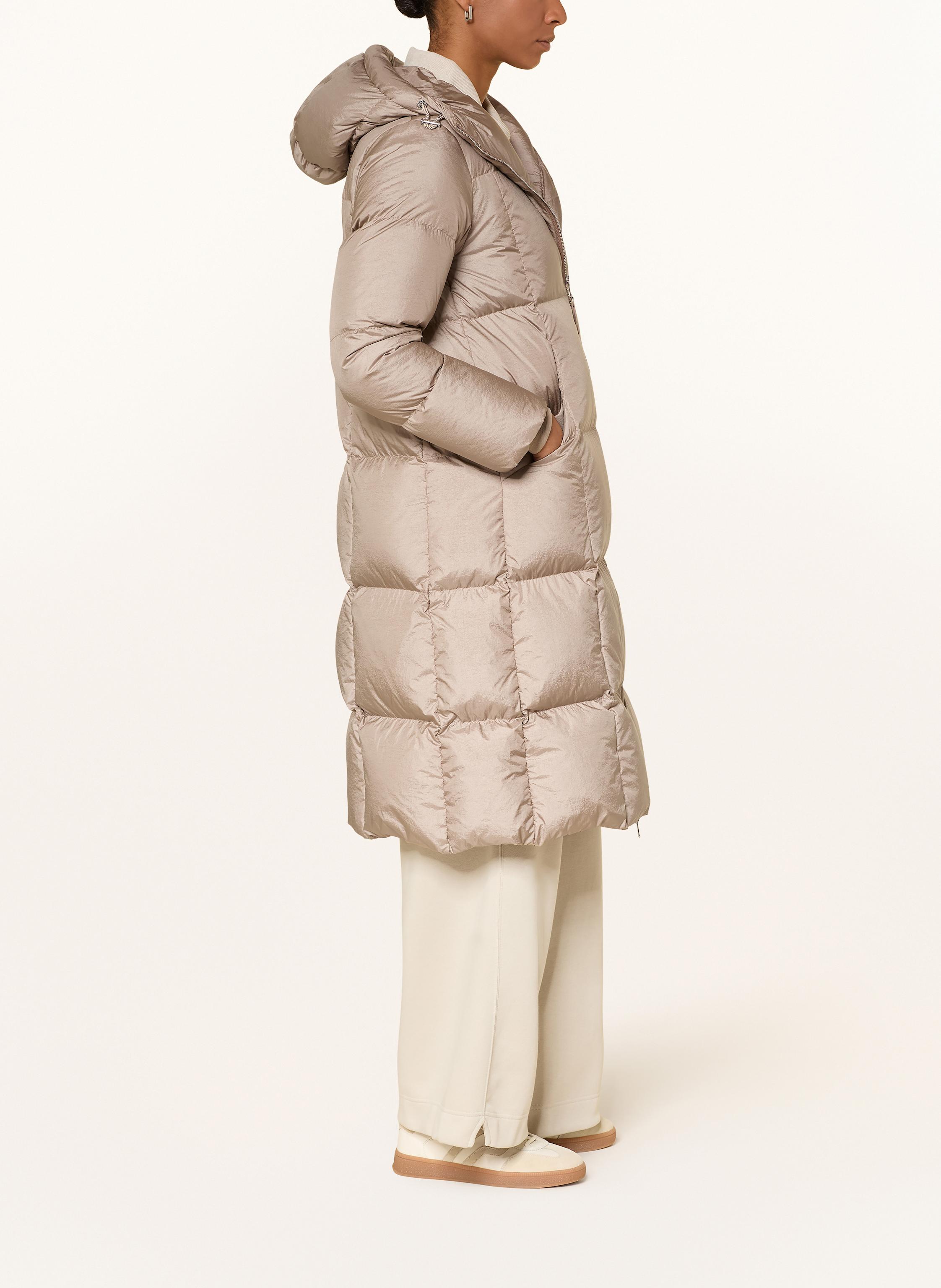 Thumbnail - Varley Daunenmantel Katya beige