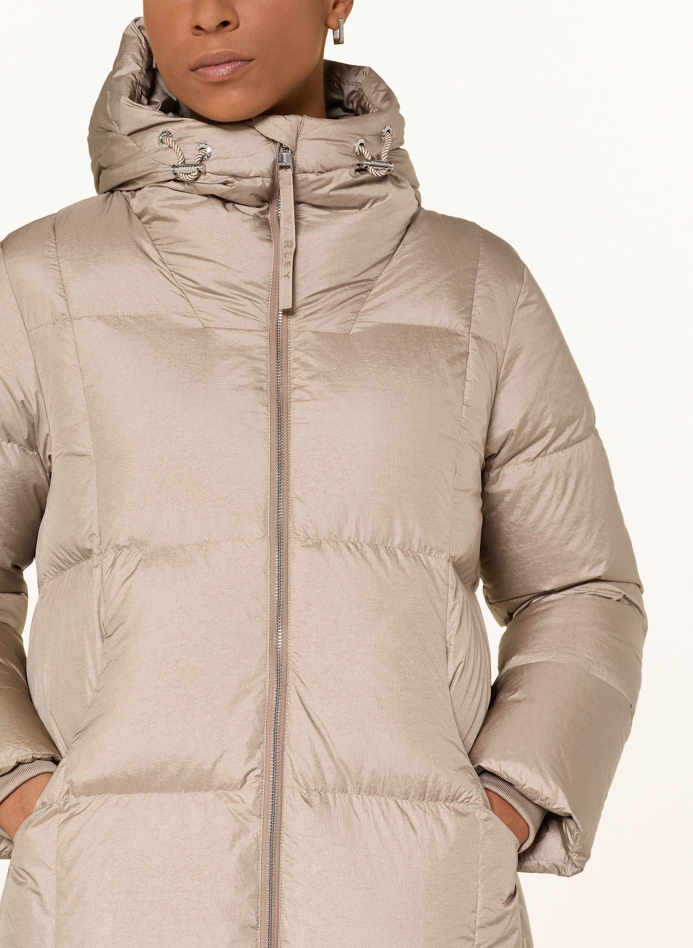 Thumbnail - Varley Daunenmantel Katya beige