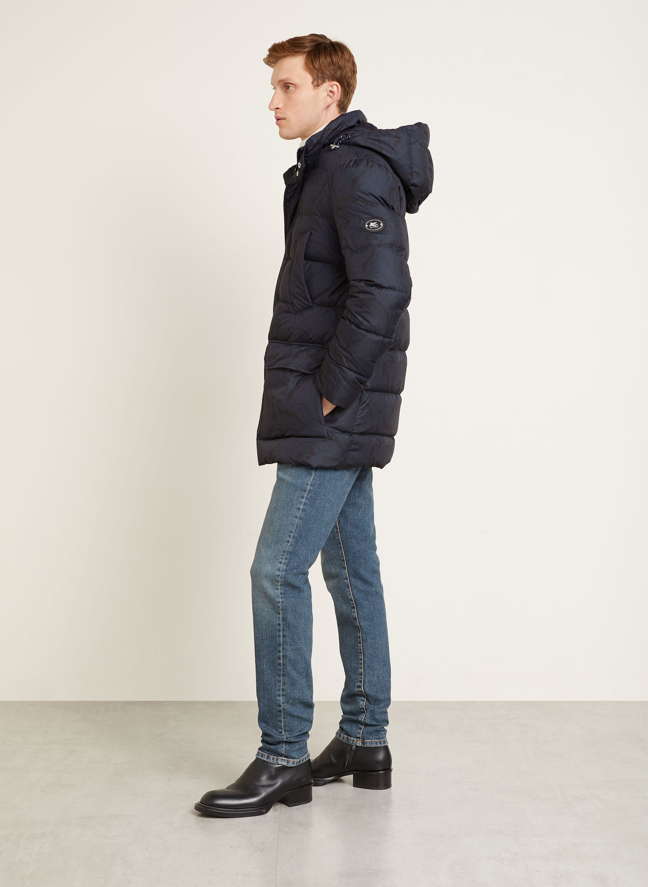 Thumbnail - Etro Daunenjacke blau