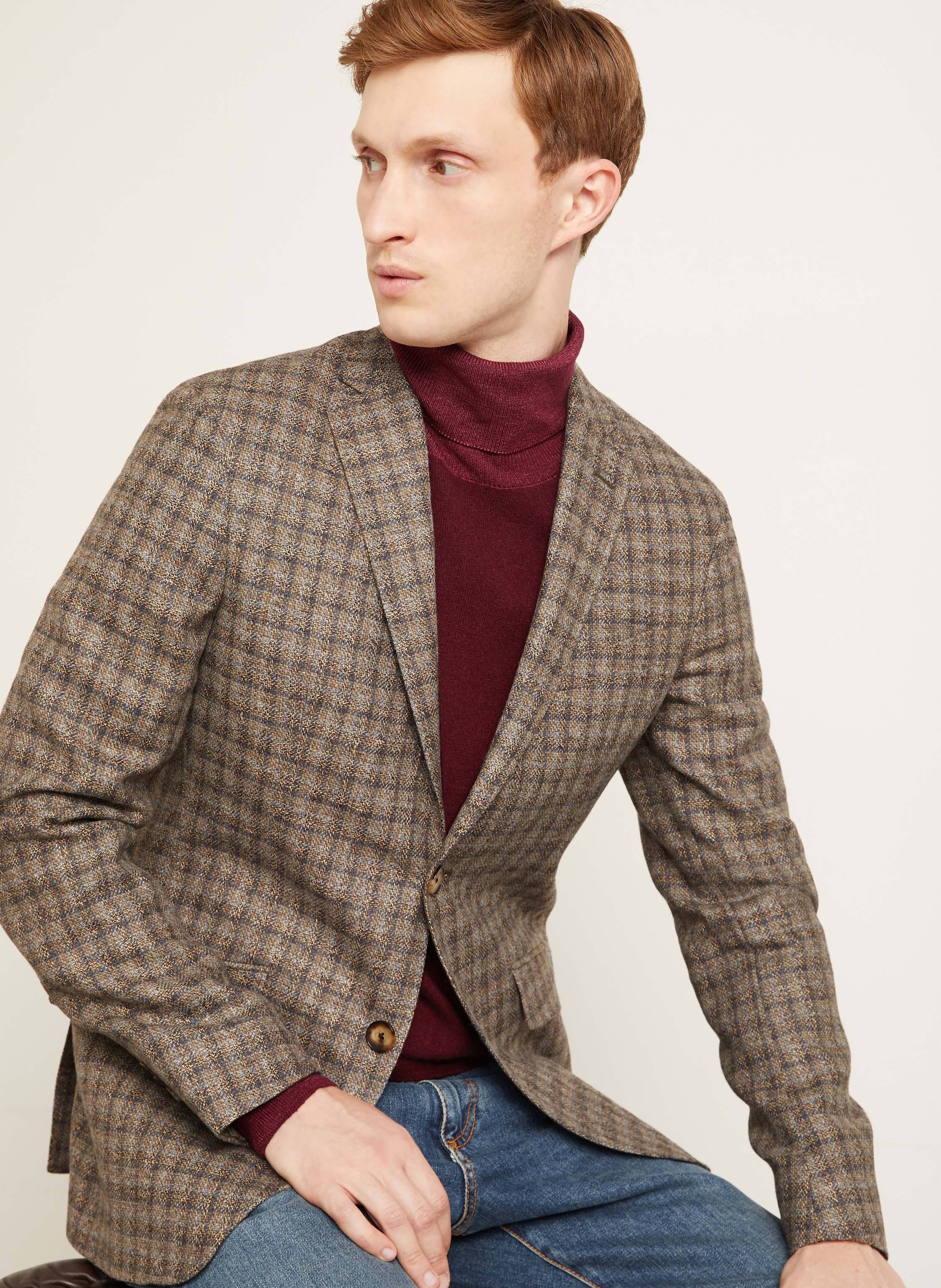 Thumbnail - Etro Sakko Extra Slim Fit beige