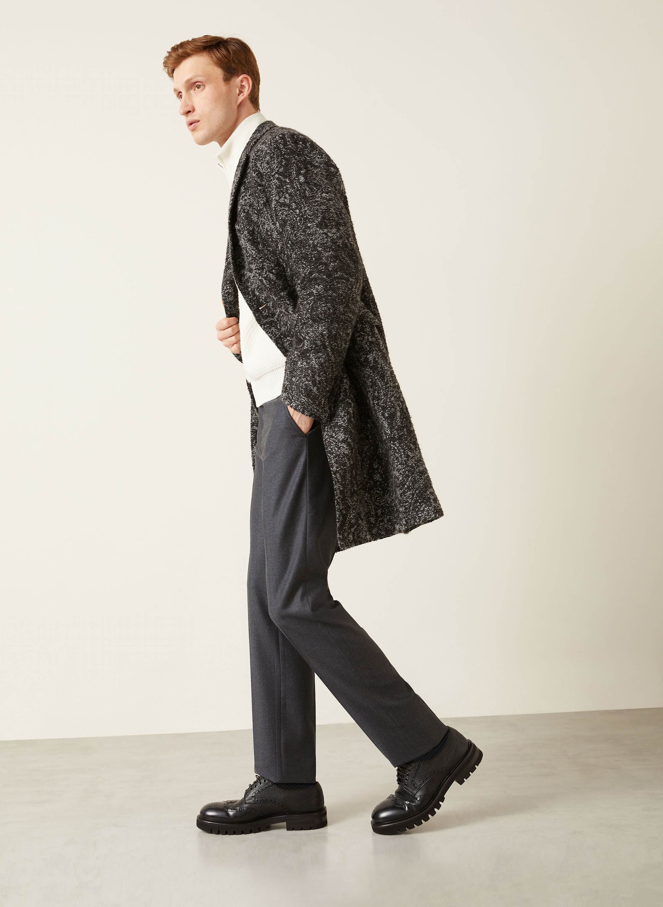 Thumbnail - Etro Chino Slim Fit grau