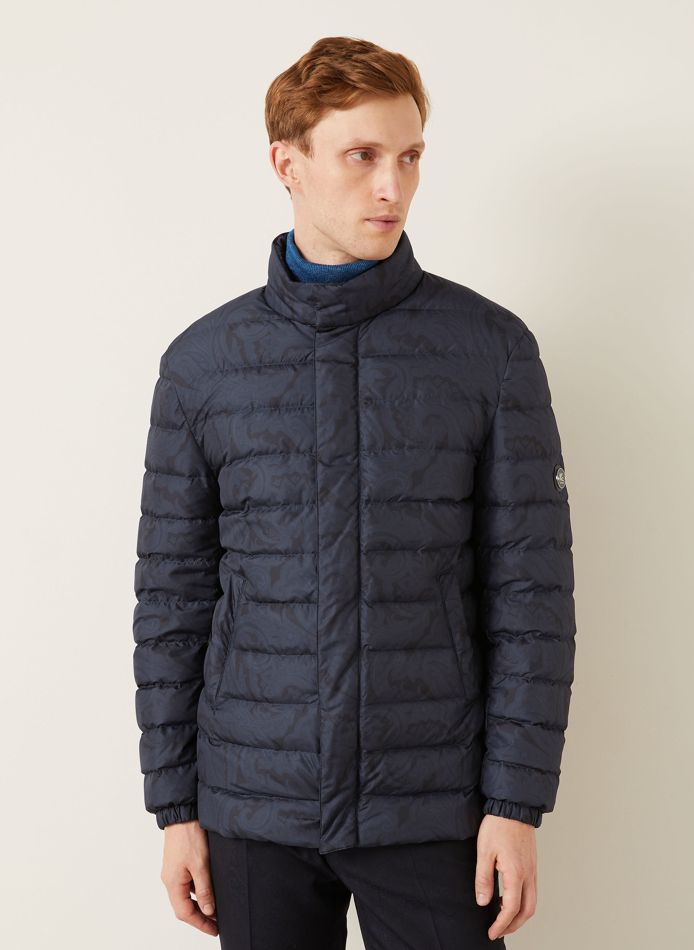 Thumbnail - Etro Daunenjacke blau