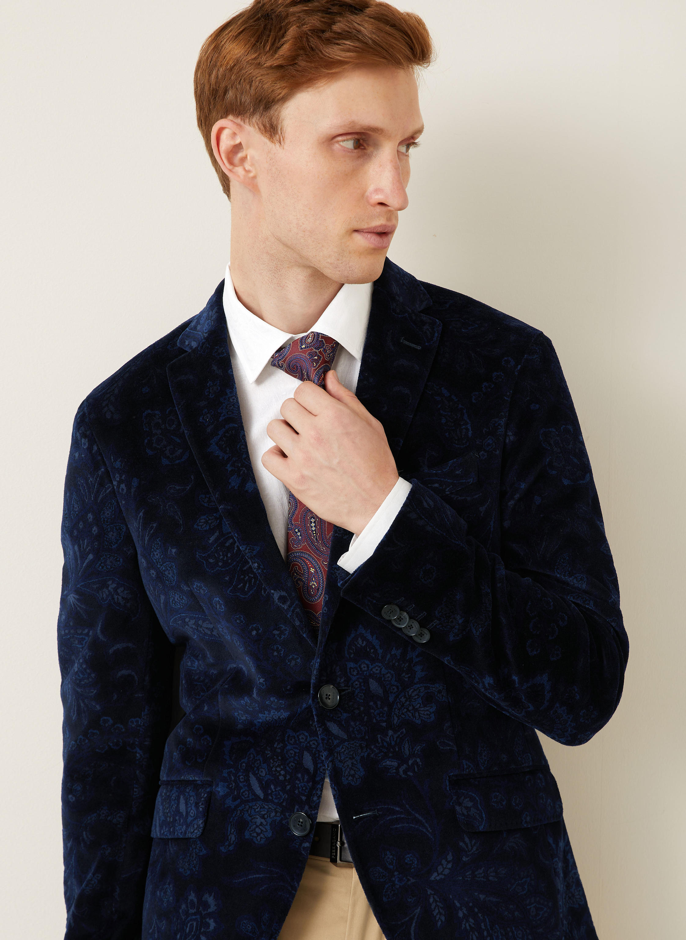 Thumbnail - Etro Sakko Extra Slim Fit blau