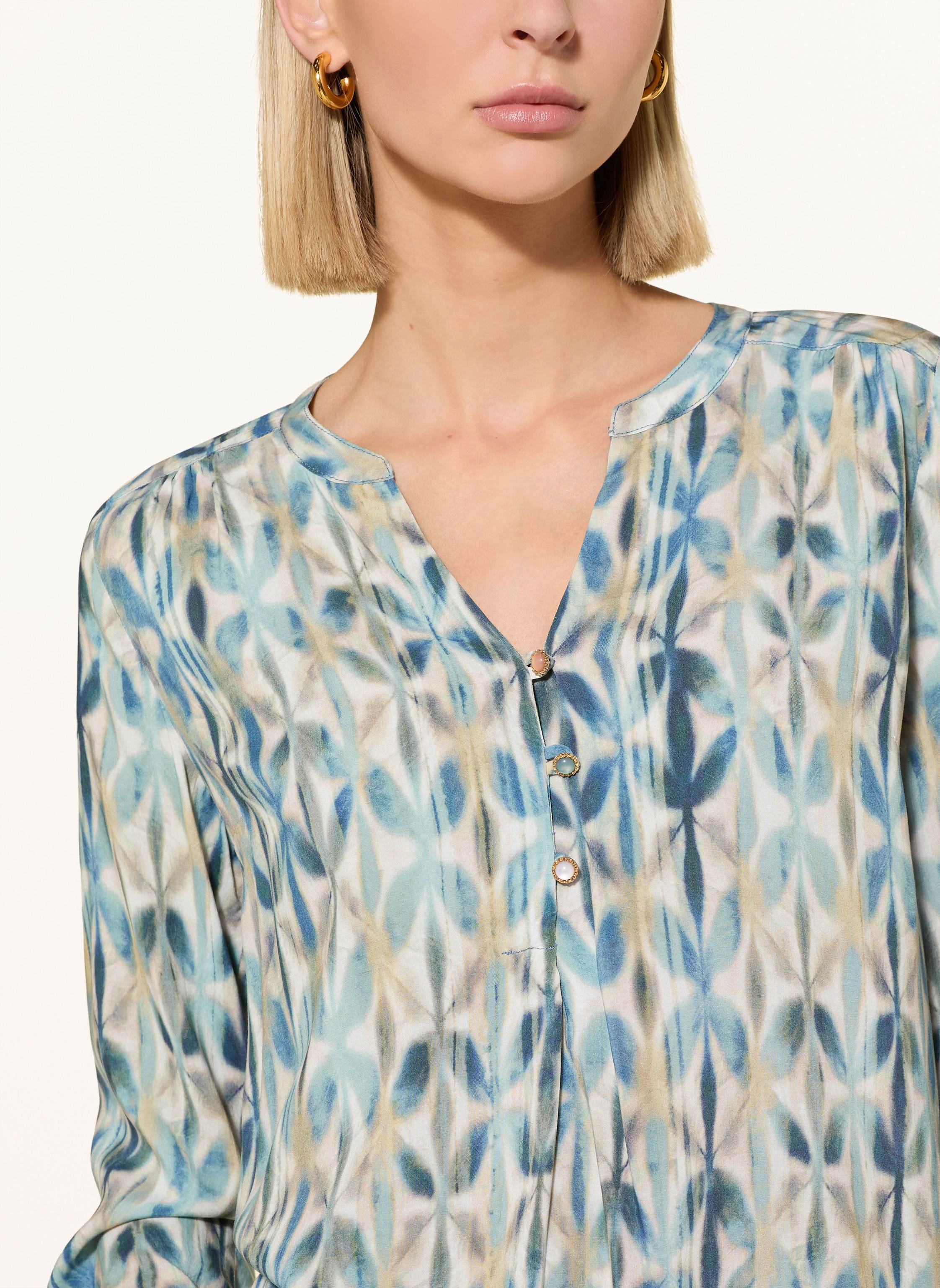 Thumbnail - Cartoon Blusenshirt blau