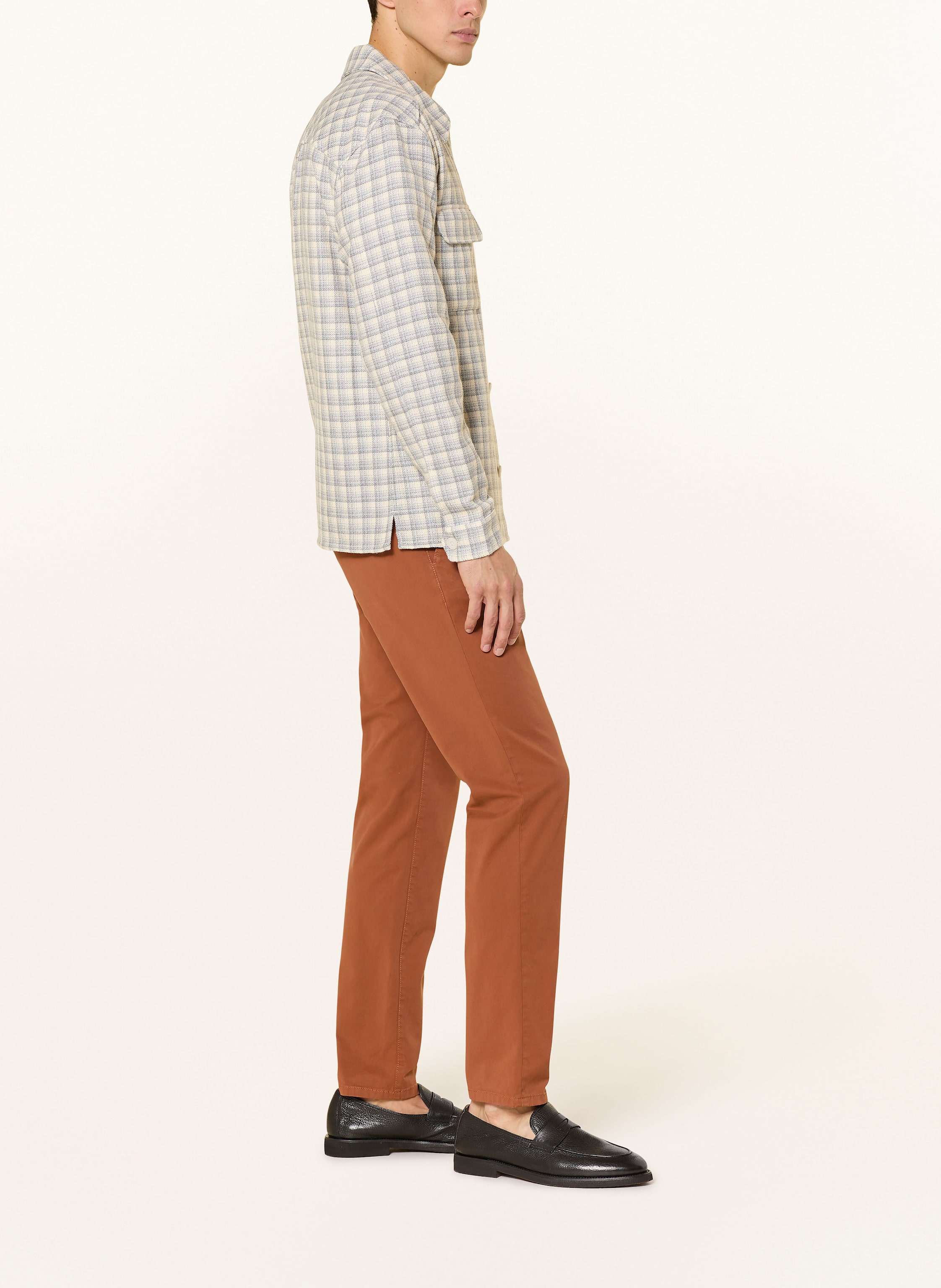 Thumbnail - Alberto Chino Lou-Gabardine Regular Fit braun
