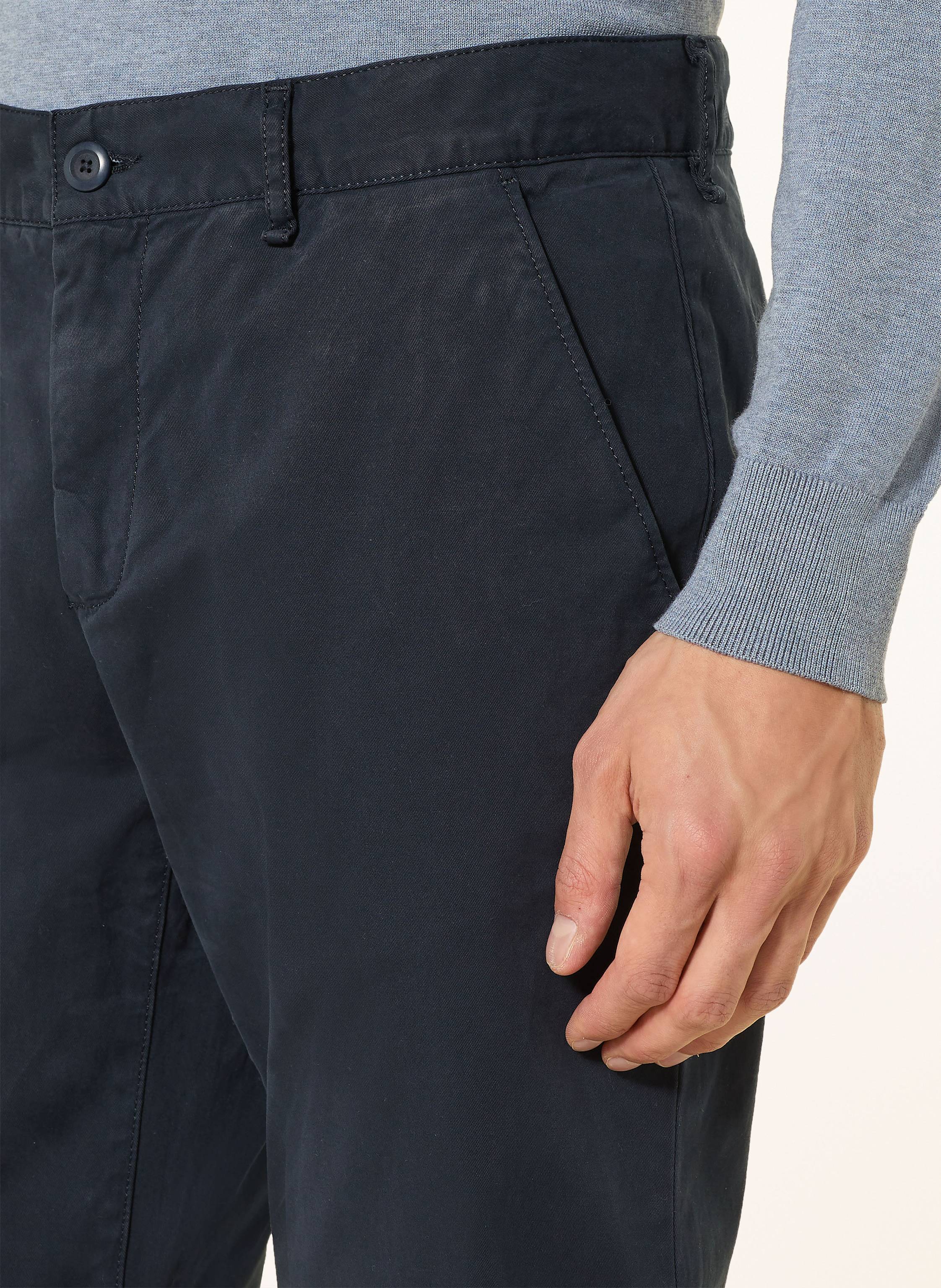 Thumbnail - Alberto Chino Lou-Gabardine Regular Fit blau
