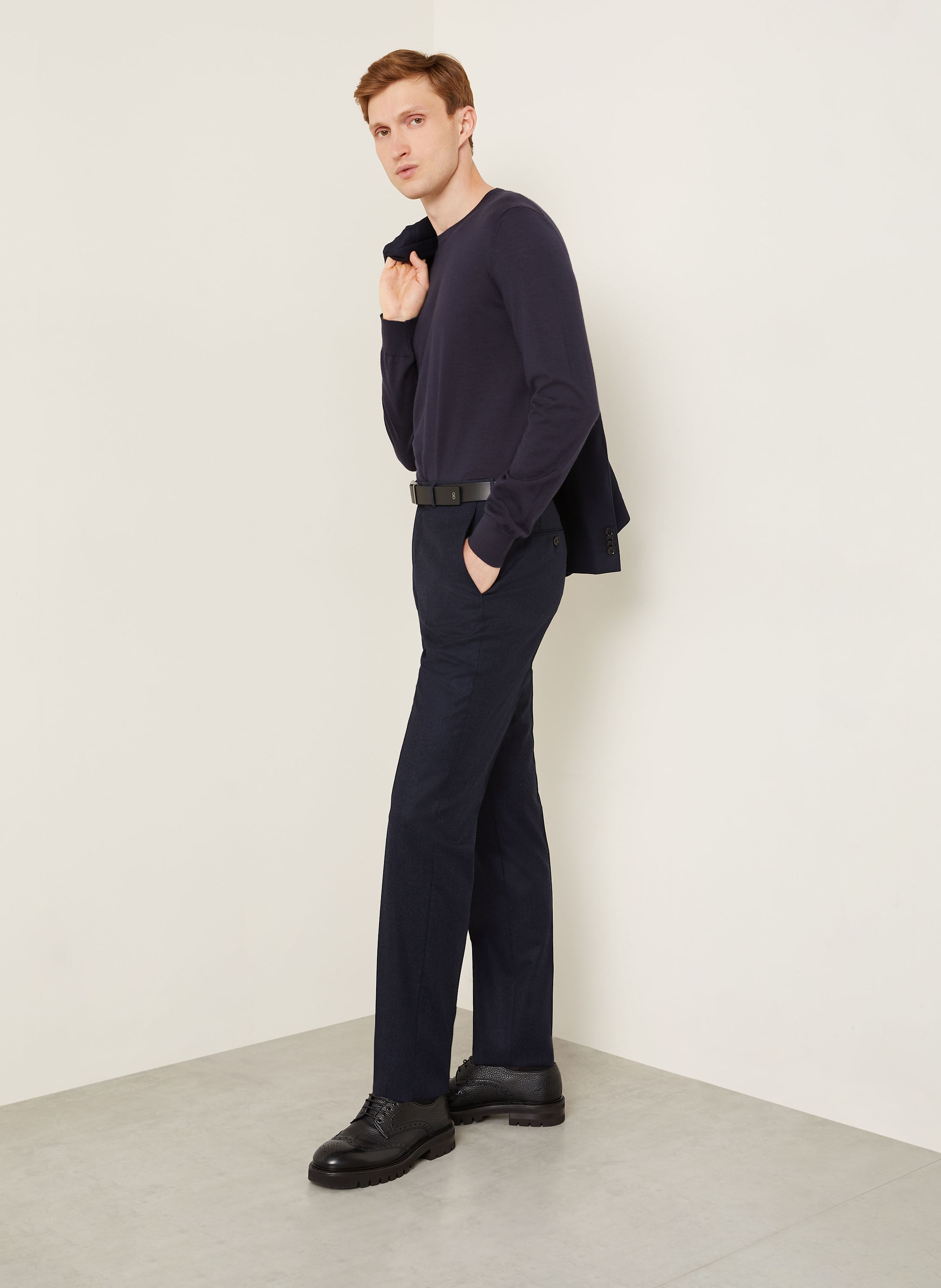 Thumbnail - Zegna Hose Slim Fit blau