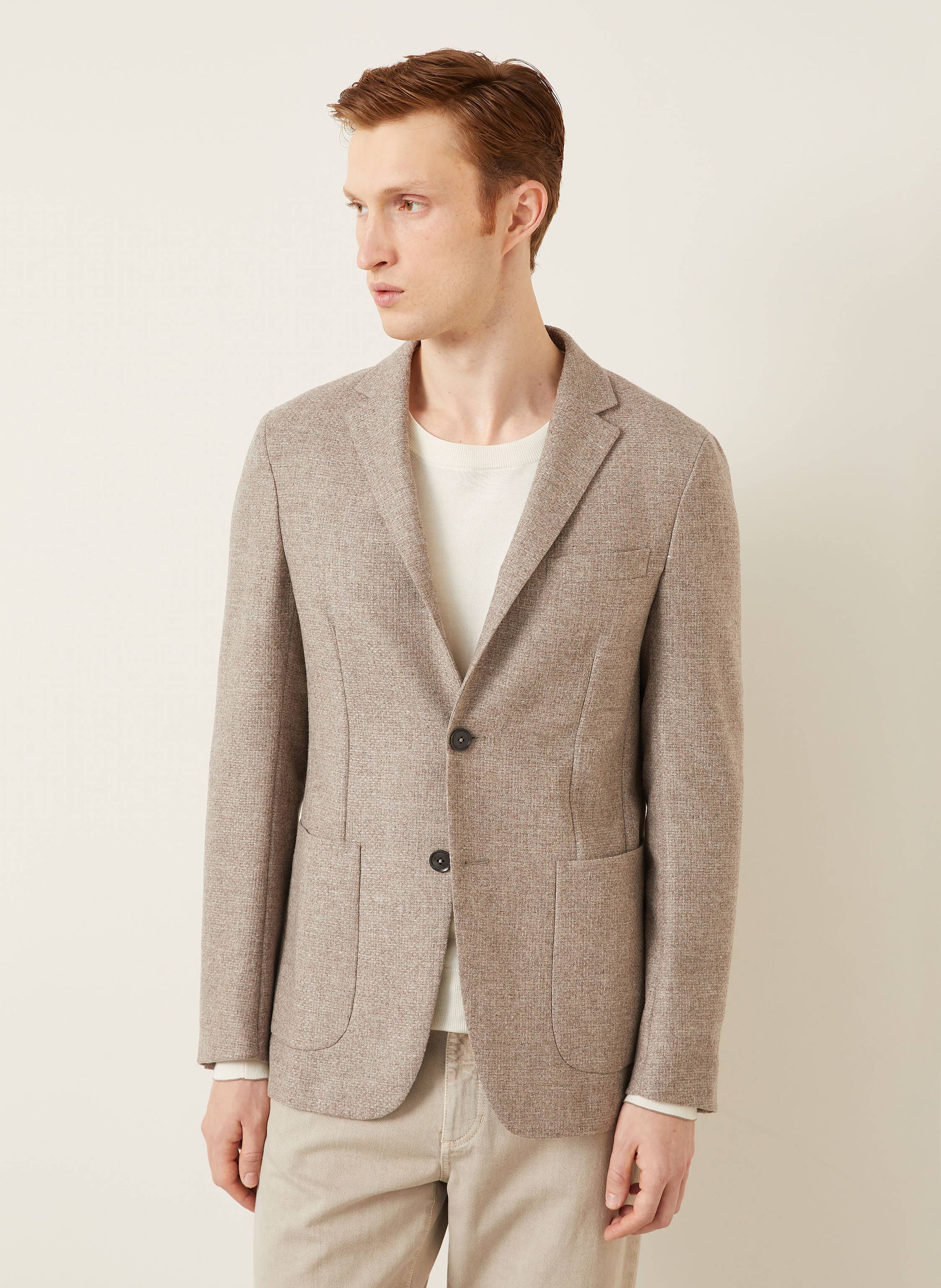 Thumbnail - Zegna Sakko Extra Slim Fit beige