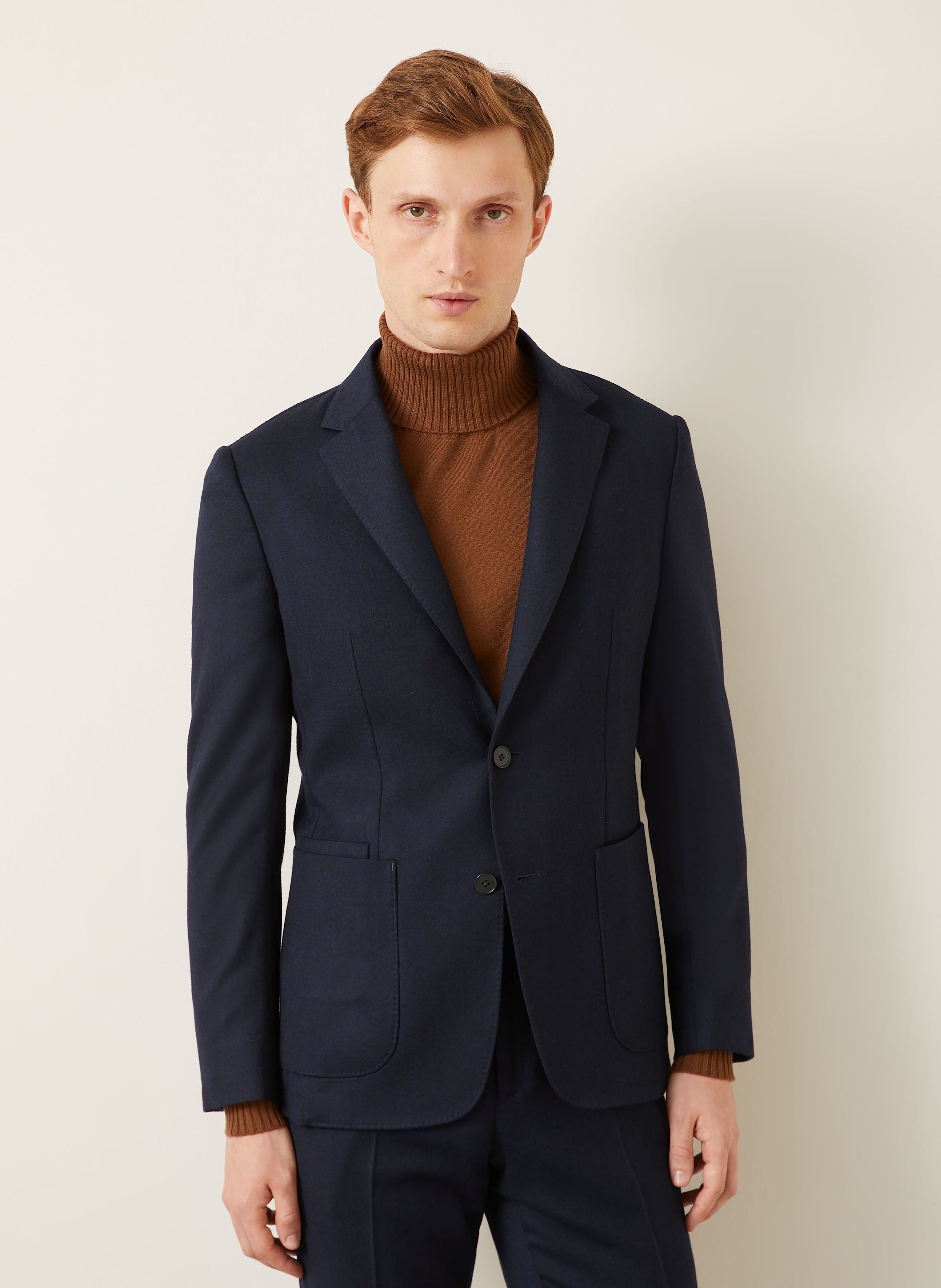 Thumbnail - Zegna Anzug Drop 8 Tailored Fit blau