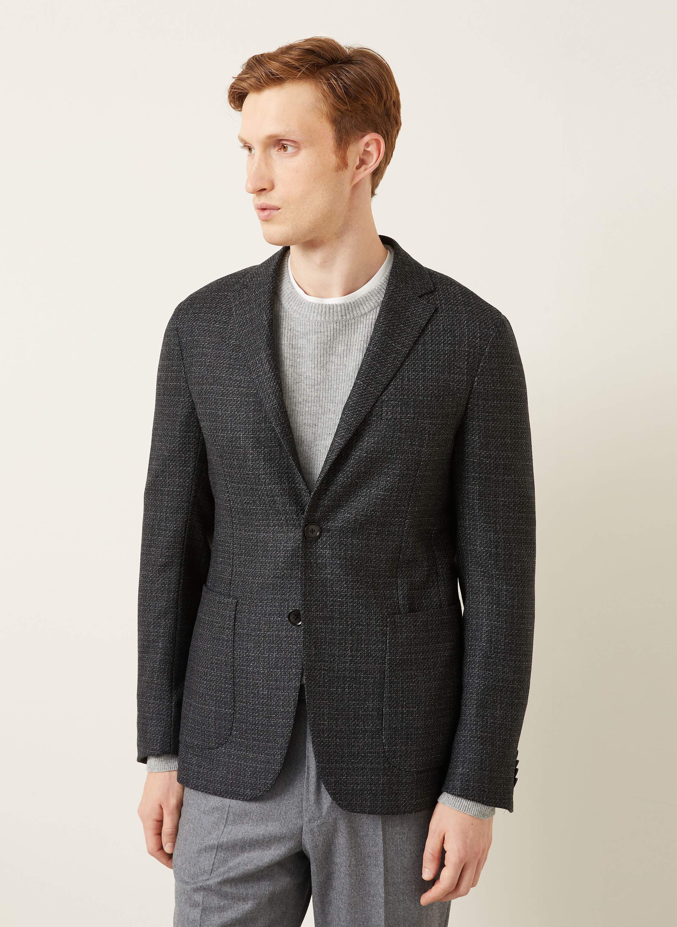 Thumbnail - Zegna Sakko Extra Slim Fit grau