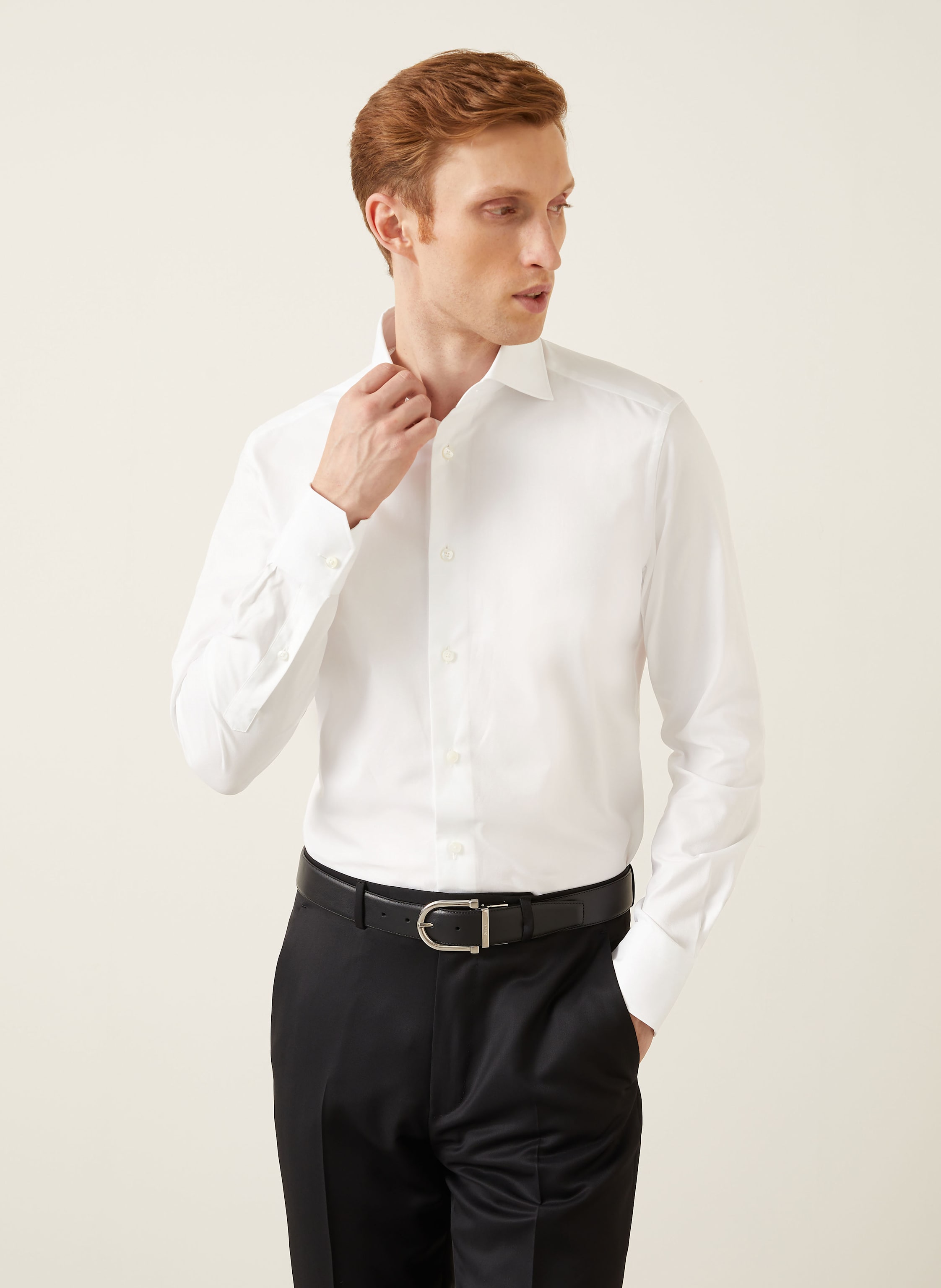 Thumbnail - Zegna Hemd Trofeo™ Slim Fit weiss