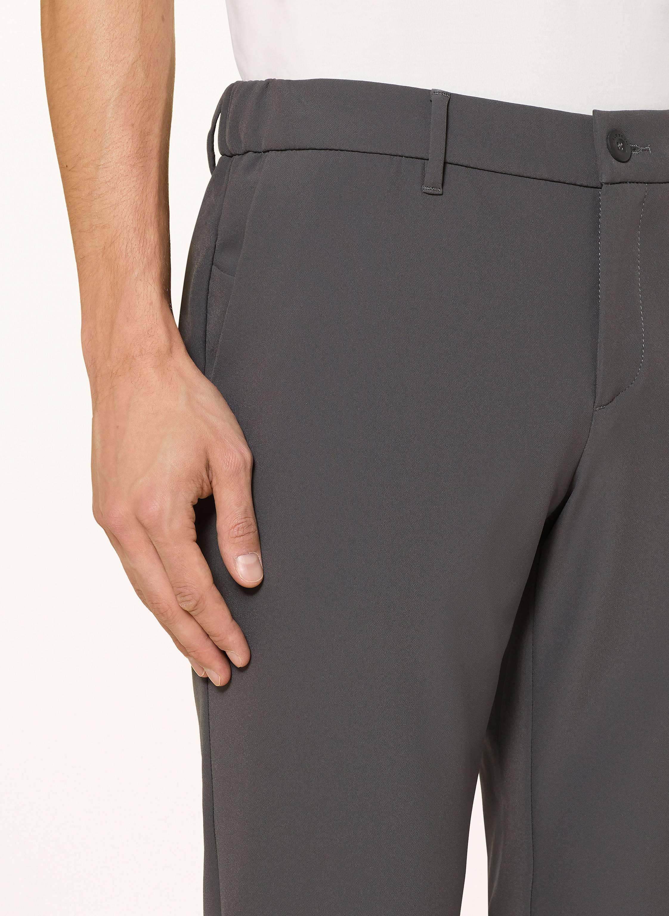 Thumbnail - Alberto Chino Move – Performance Slim Fit grau