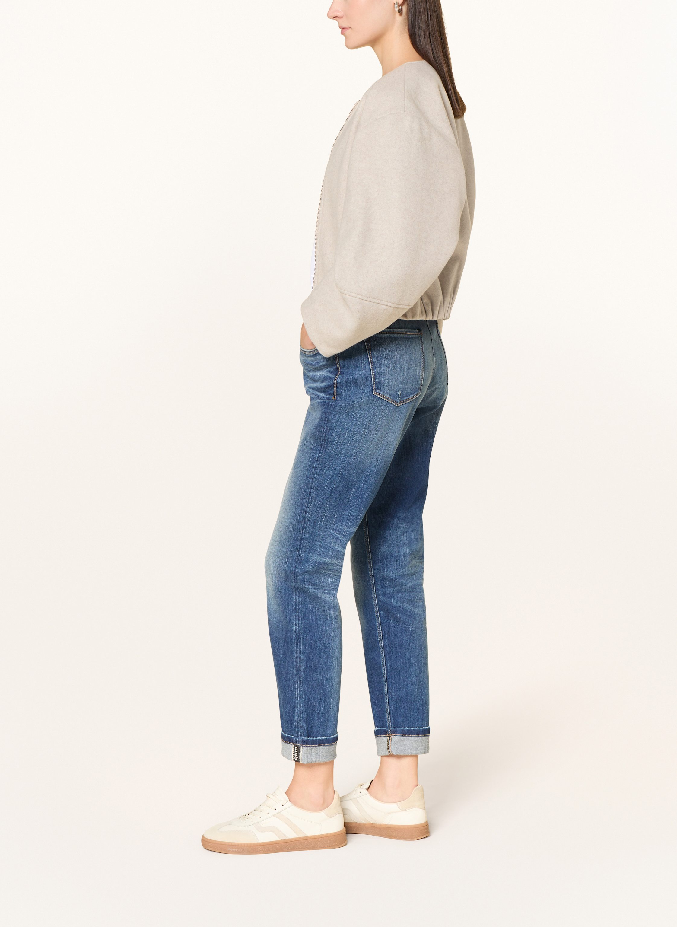 Thumbnail - Cambio Boyfriend Jeans Kerry blau