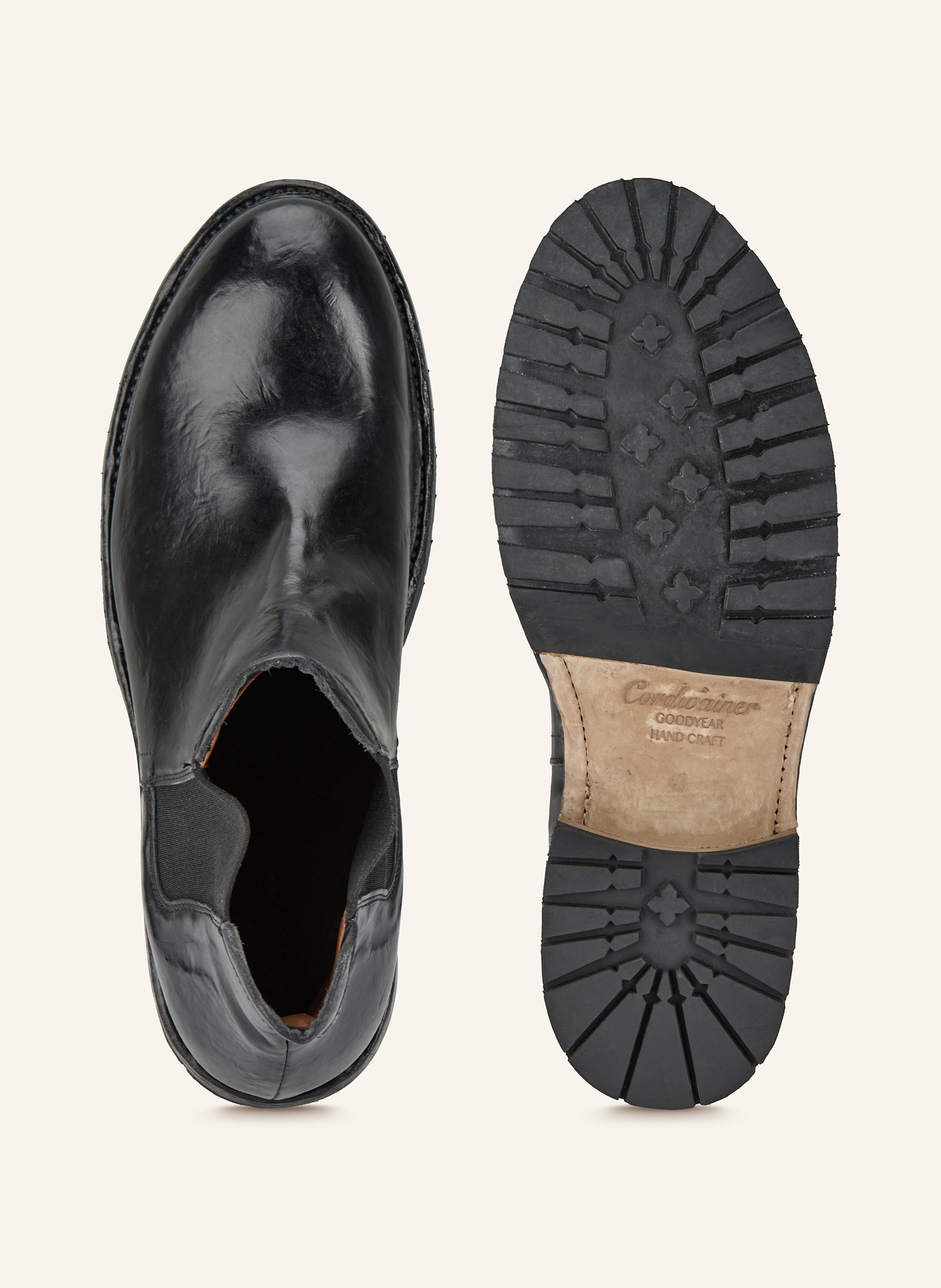 Thumbnail - Cordwainer Chelsea-Boots schwarz