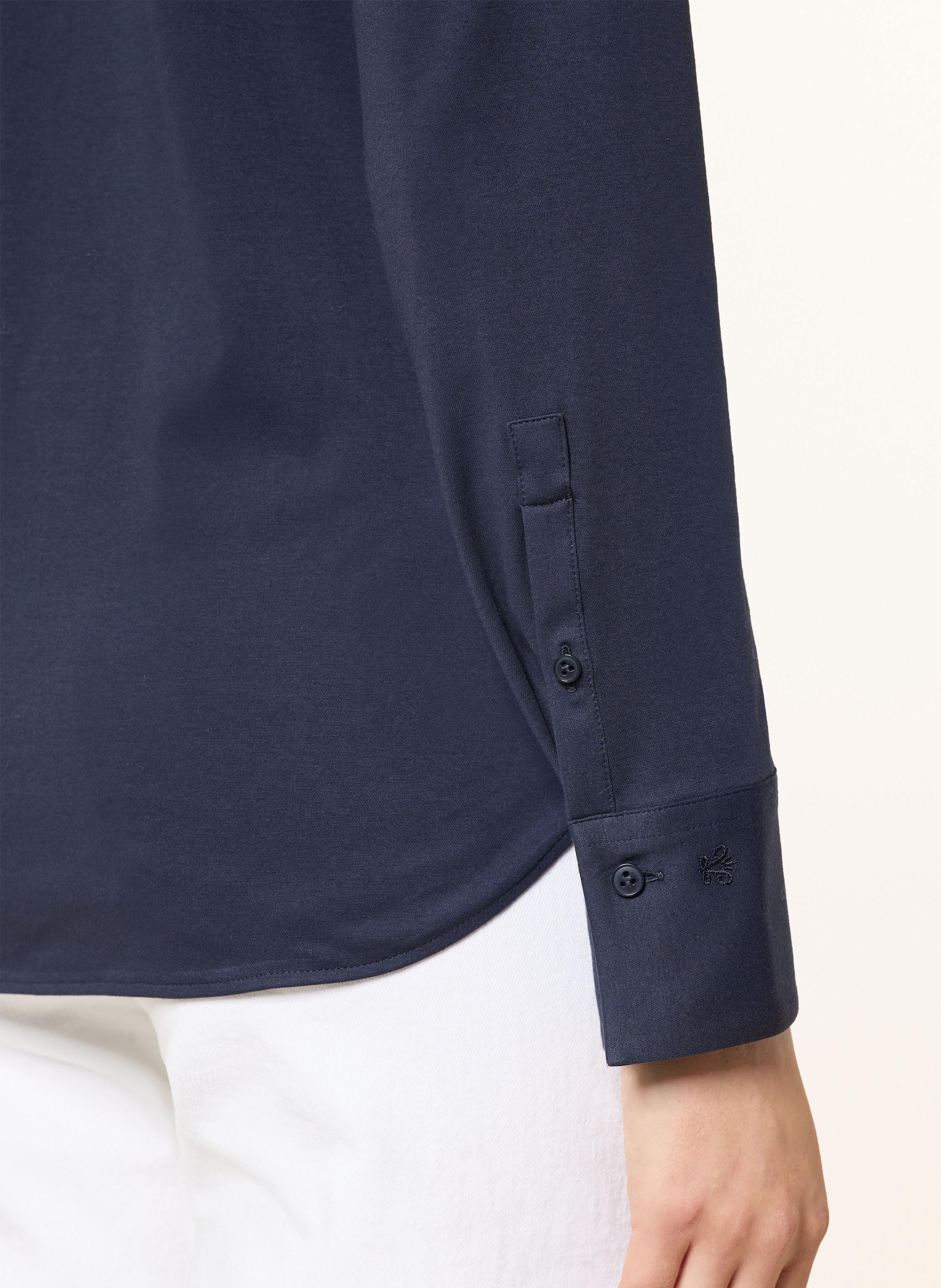 Thumbnail - Van Laack Hemdbluse Vl-Jany-Xx Aus Jersey blau