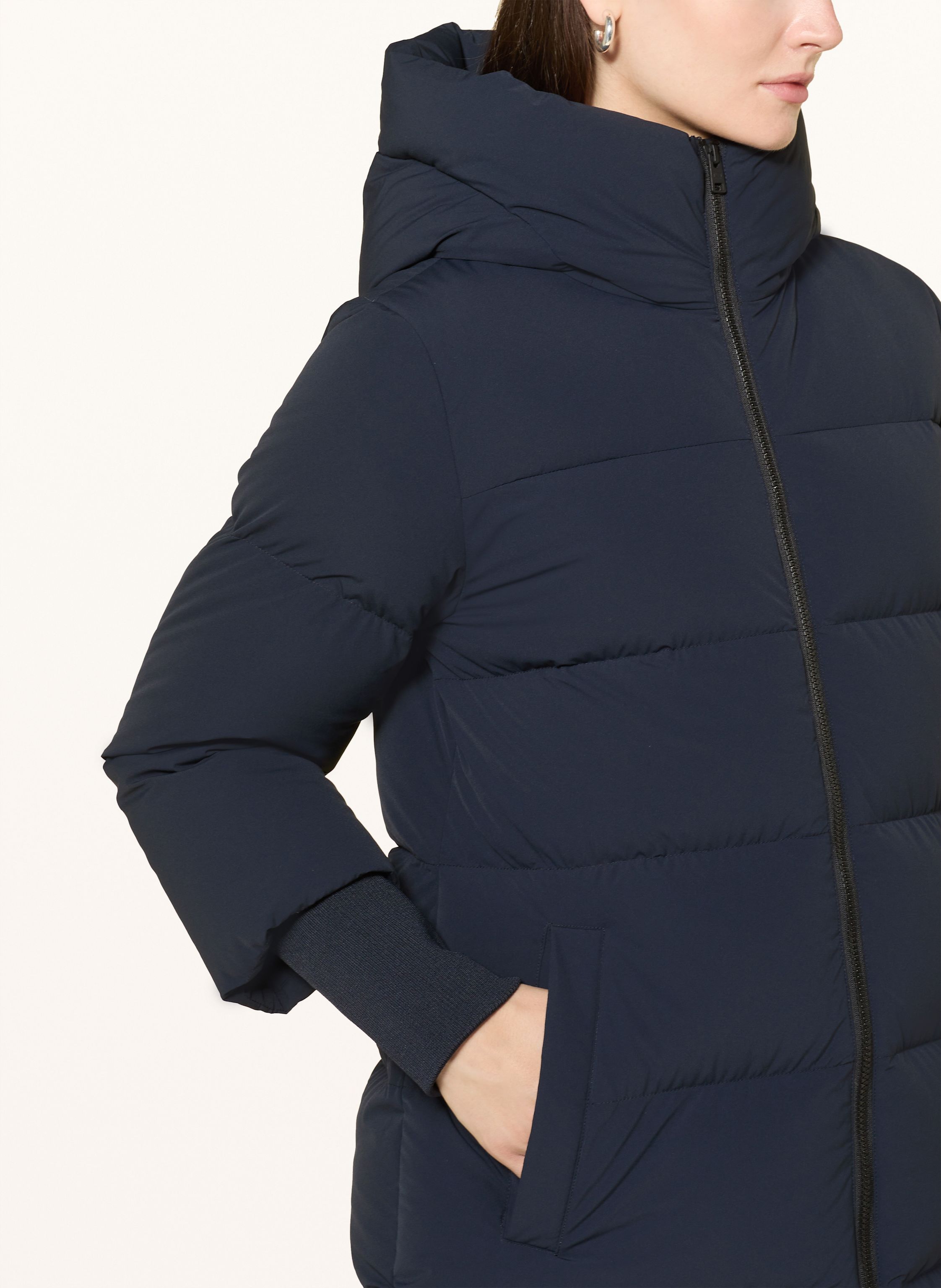 Thumbnail - Woolrich Daunenmantel blau