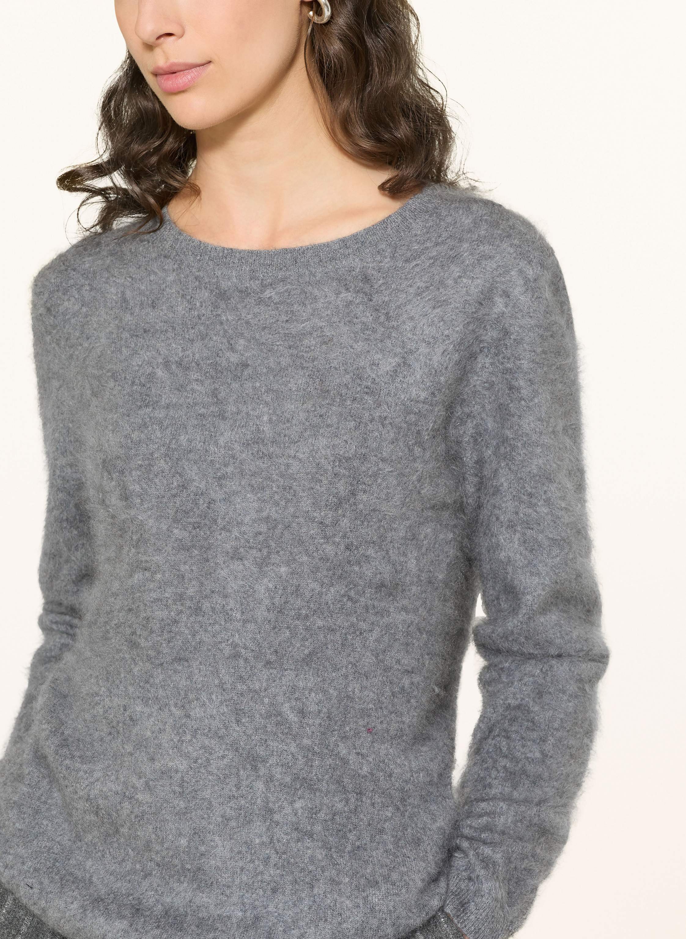 Thumbnail - (The Mercer) N.Y. Cashmere-Pullover grau