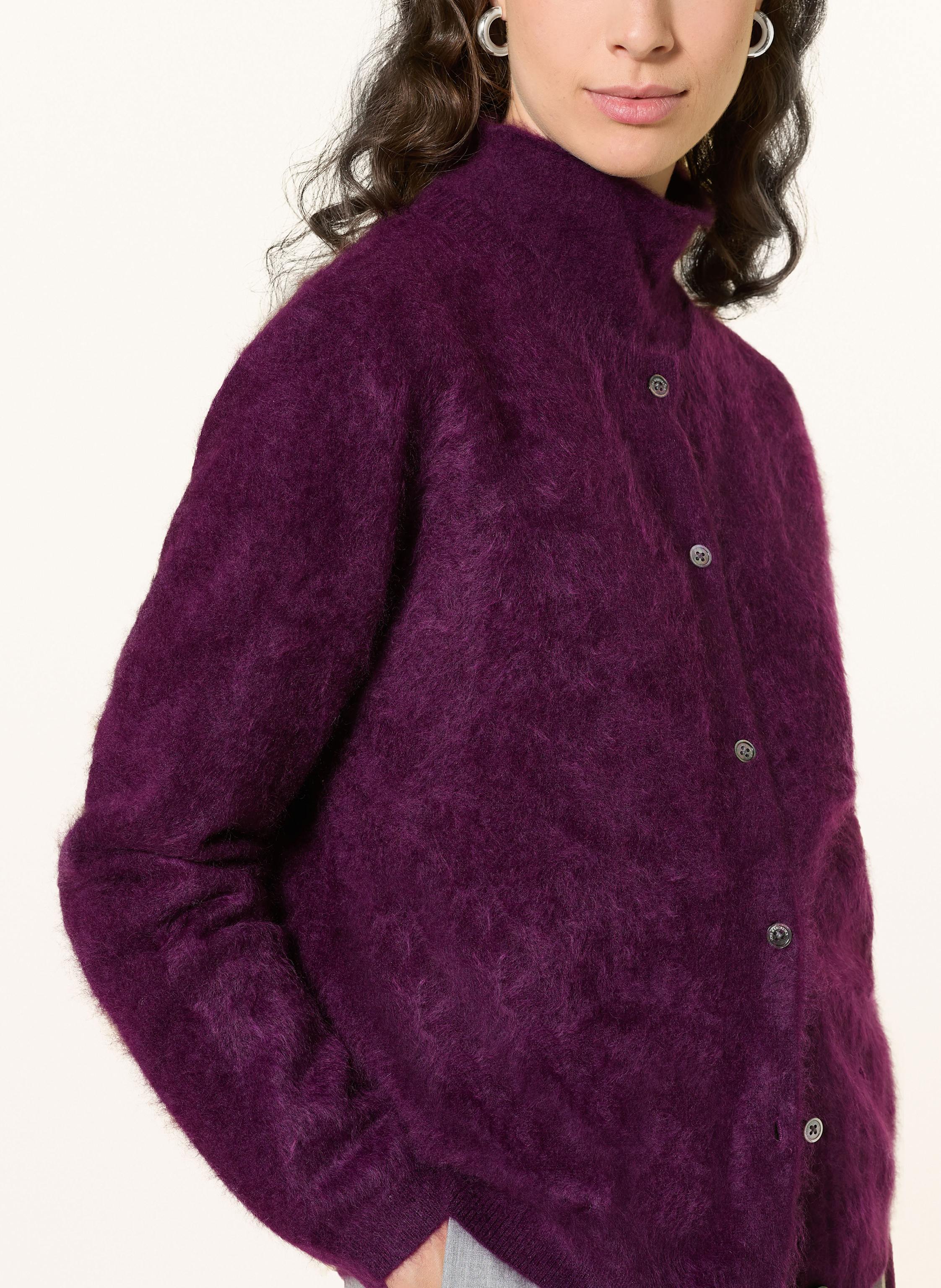 Thumbnail - (The Mercer) N.Y. Strickjacke Aus Cashmere lila