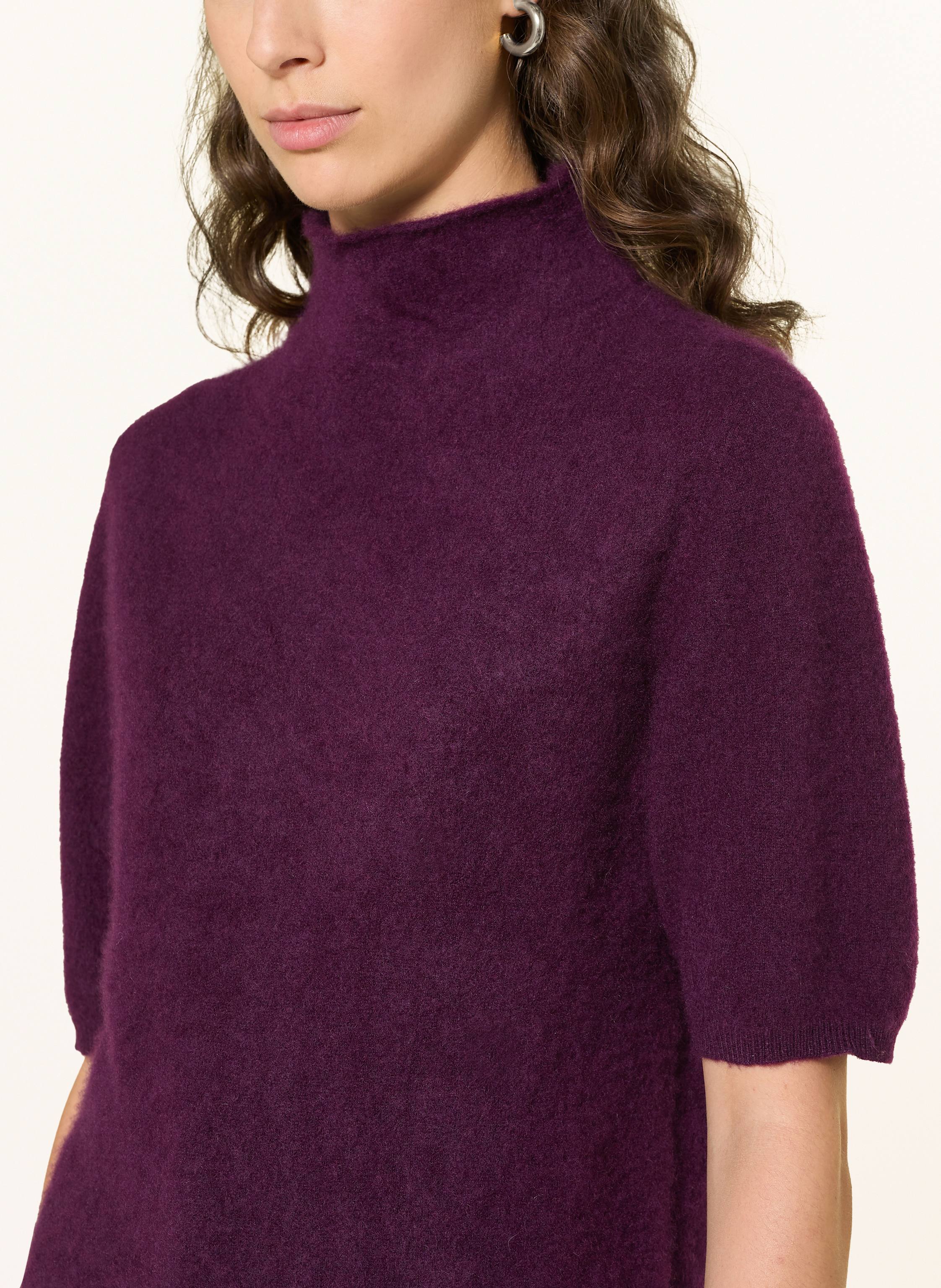 Thumbnail - (The Mercer) N.Y. Strickshirt Aus Cashmere lila