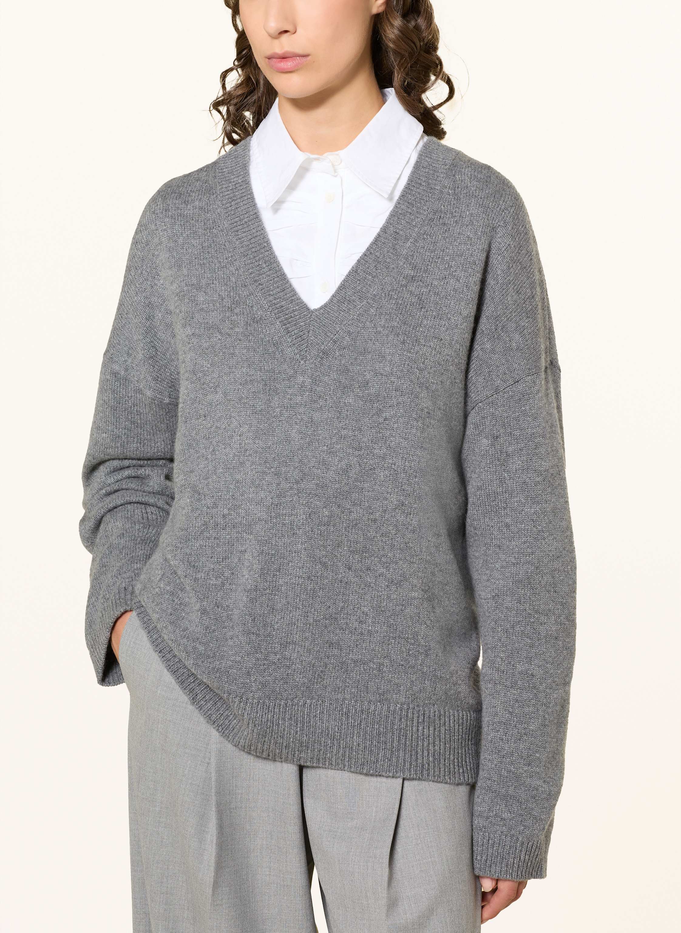 Thumbnail - (The Mercer) N.Y. Pullover Aus Cashmere grau