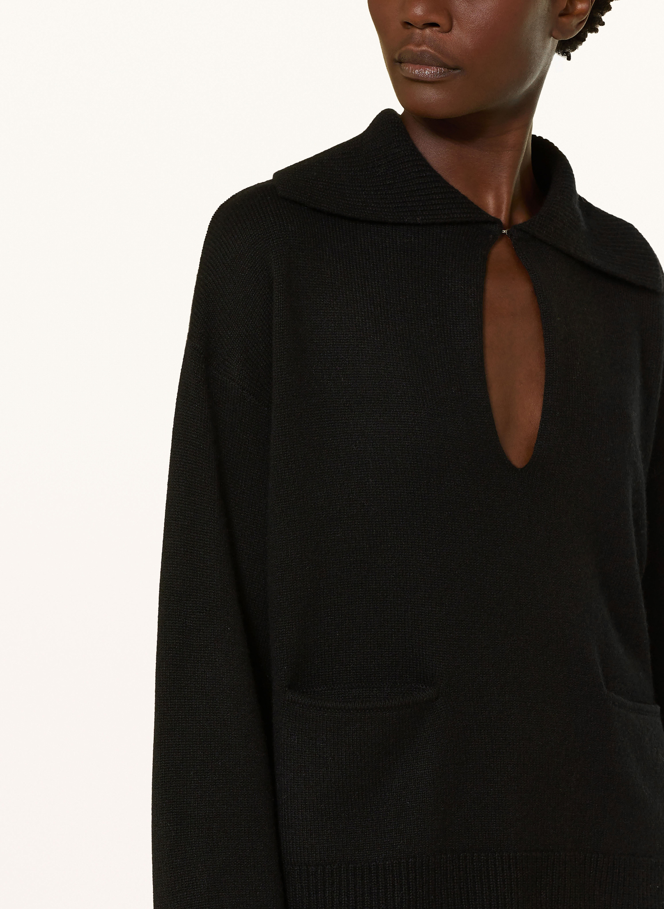 Thumbnail - (The Mercer) N.Y. Cashmere-Pullover schwarz