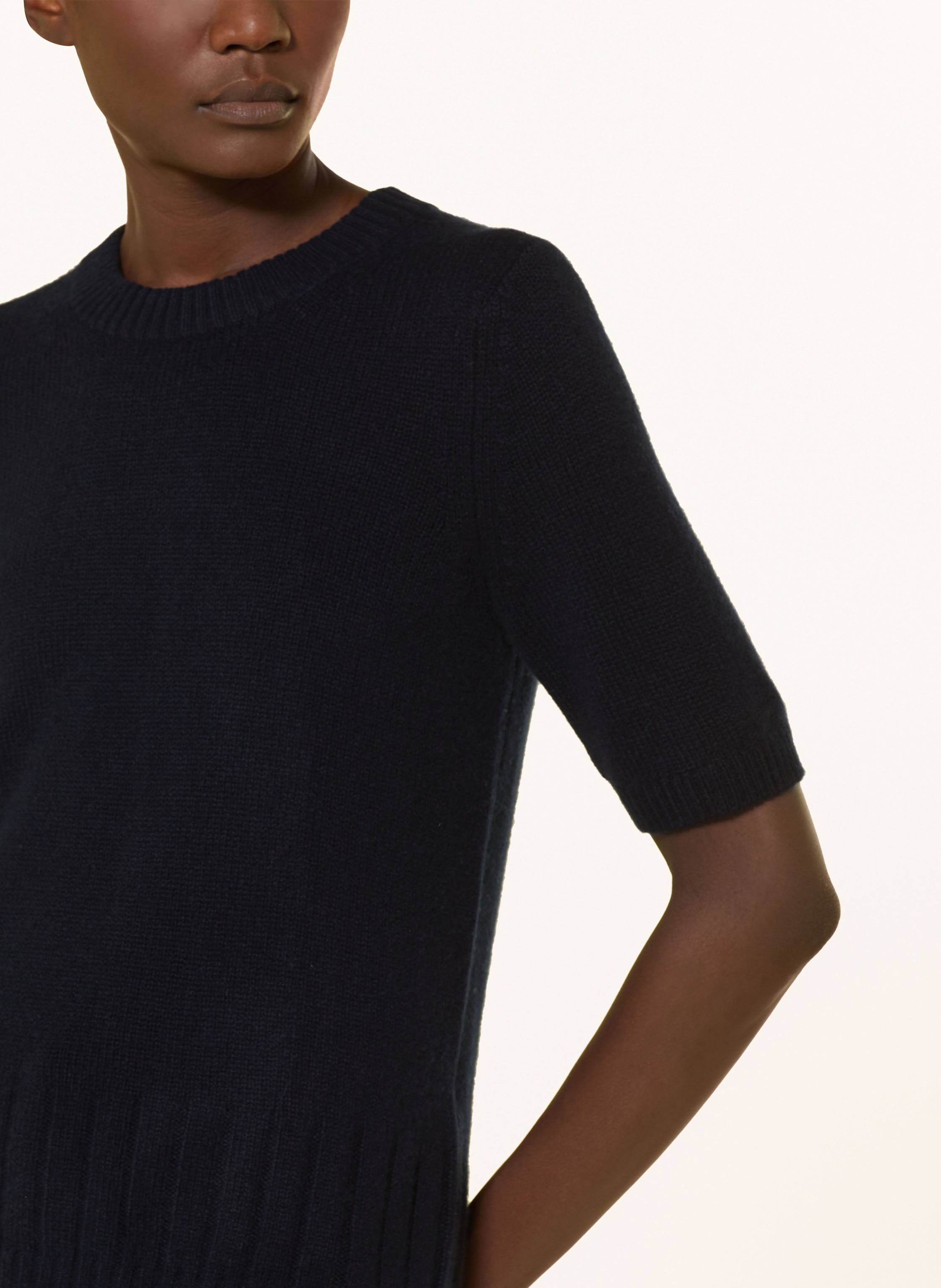 Thumbnail - (The Mercer) N.Y. Strickshirt Aus Cashmere blau