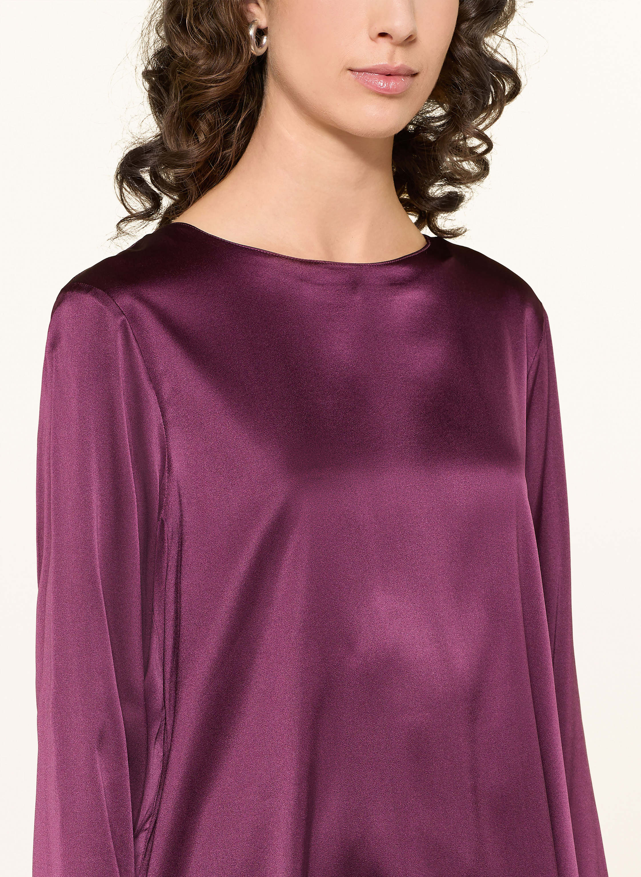 Thumbnail - (The Mercer) N.Y. Blusenshirt Aus Seide lila