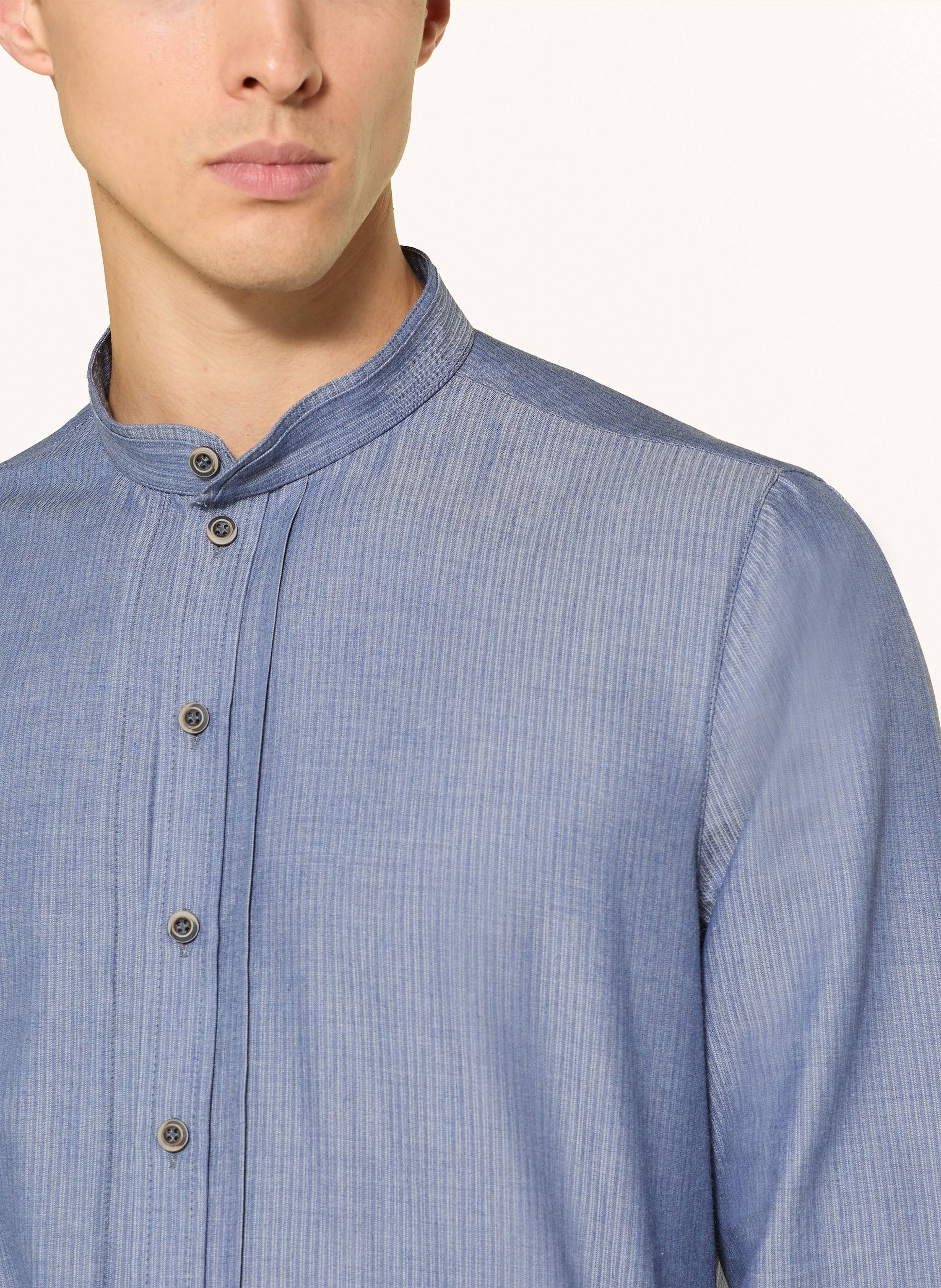 Thumbnail - Grasegger Trachtenhemd Regular Fit blau