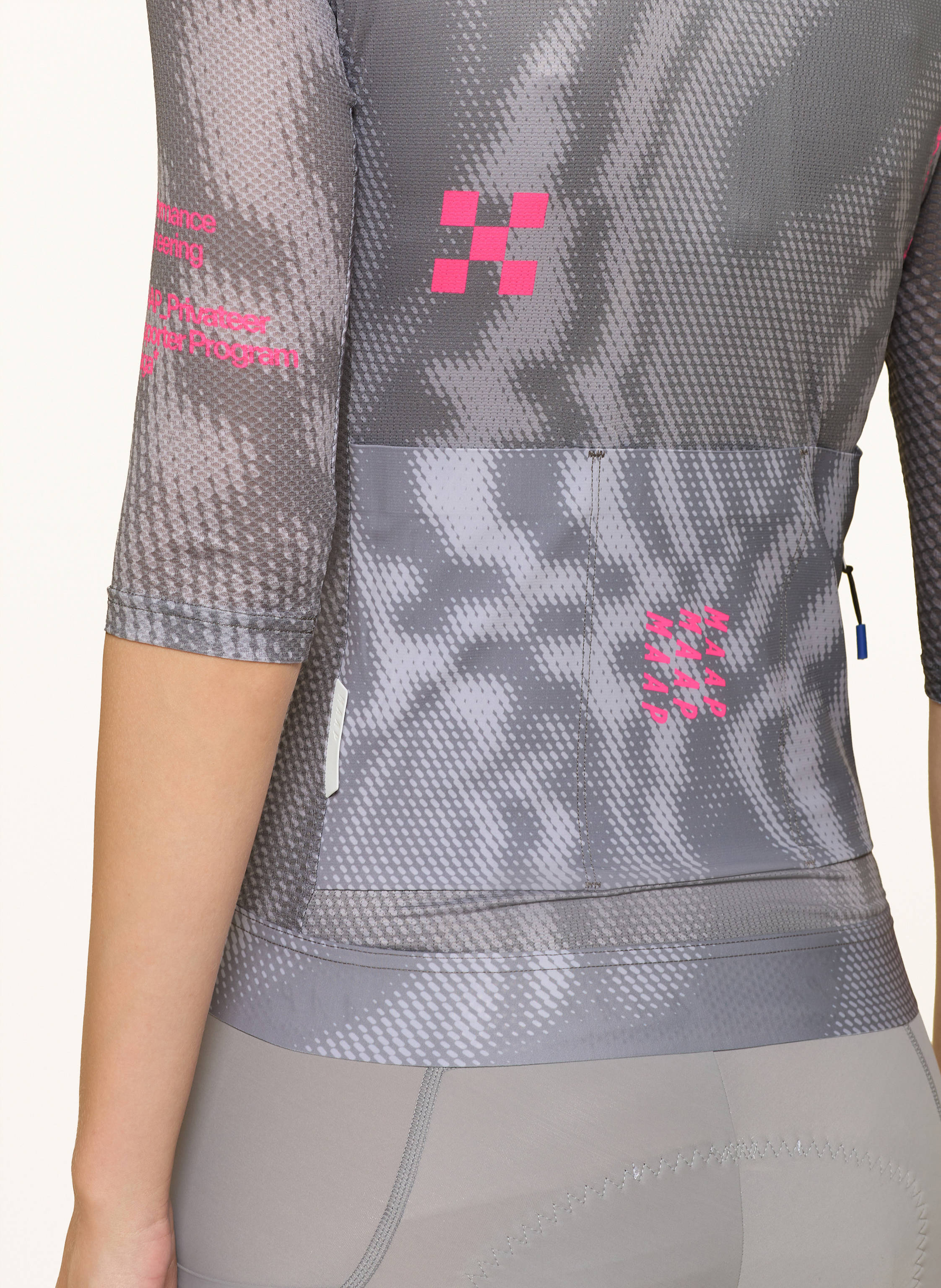 Thumbnail - Maap Radtrikot Privateer C.H Pro Air Jersey 3.0 grau