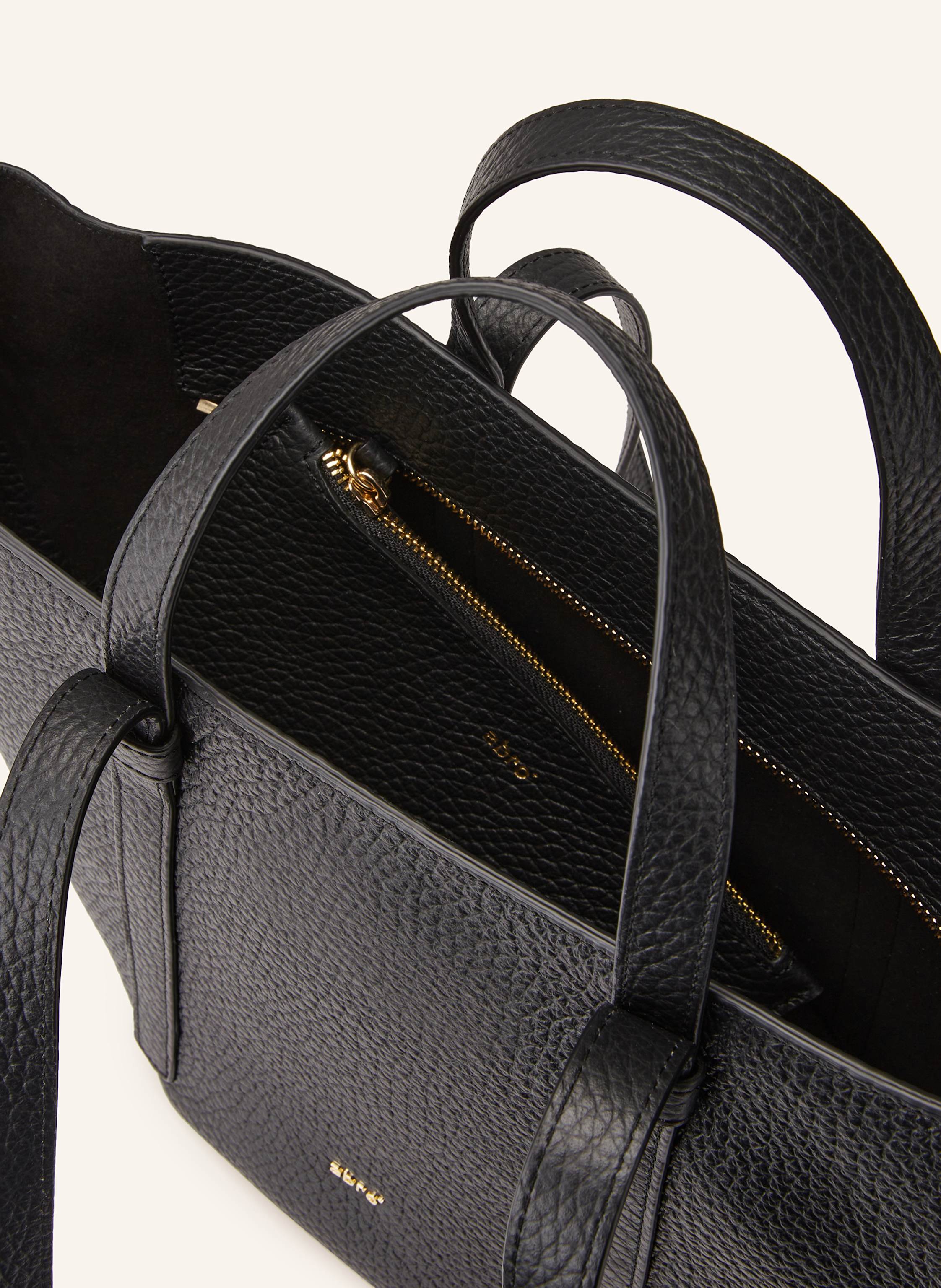 Thumbnail - Abro Shopper Cosmo Medium Mit Pouch schwarz