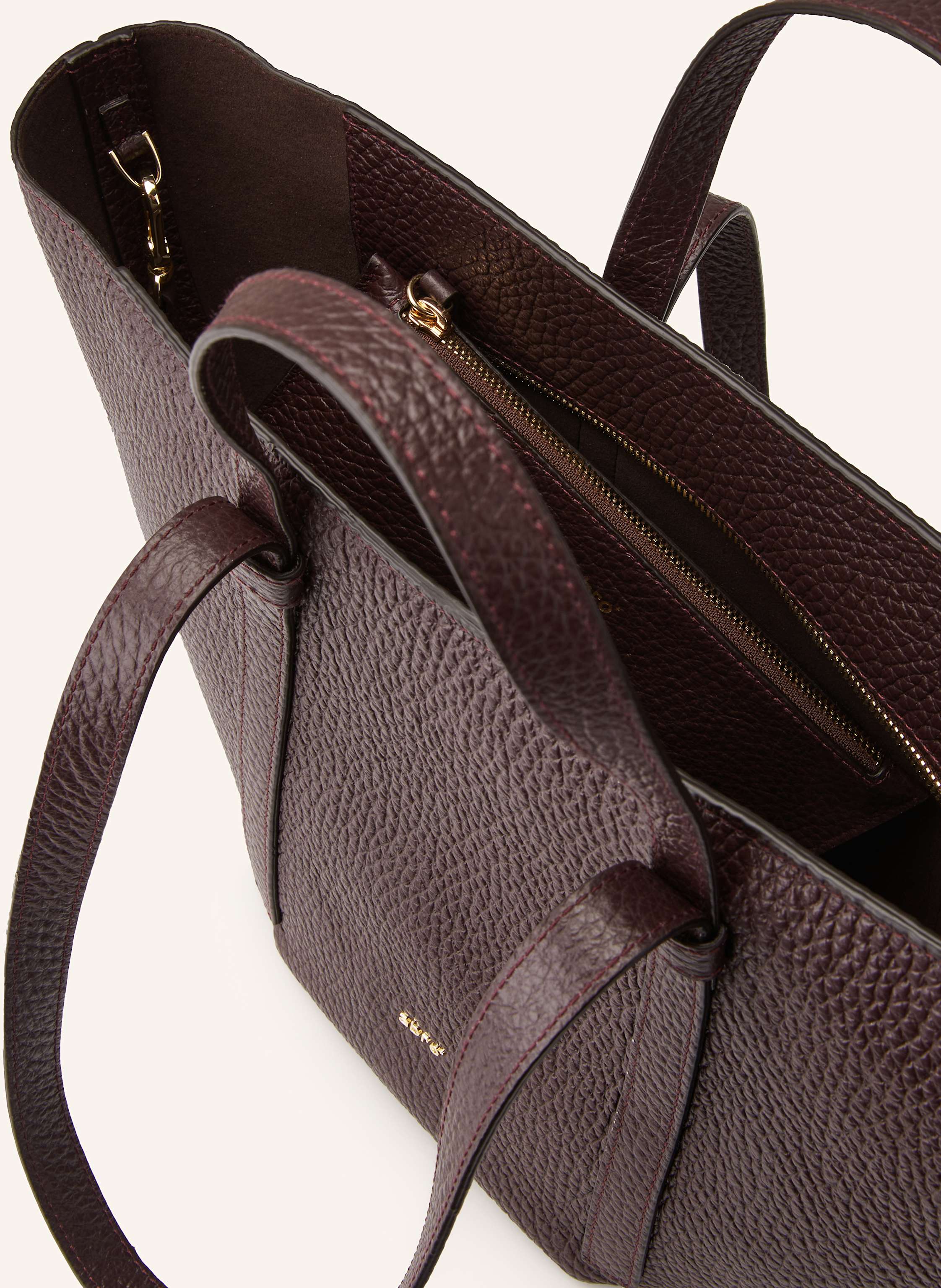 Thumbnail - Abro Shopper Cosmo Medium Mit Pouch rot
