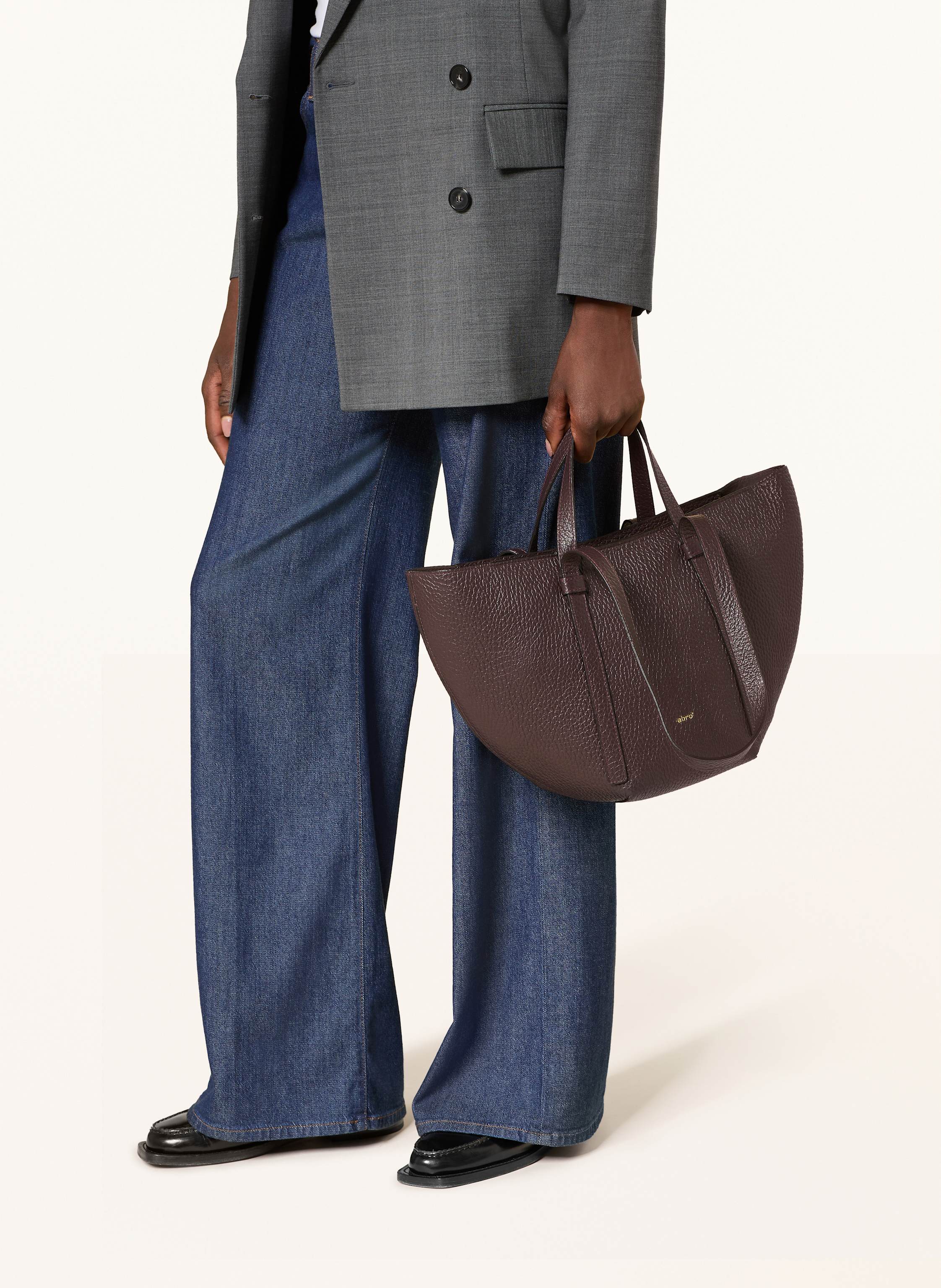 Thumbnail - Abro Shopper Cosmo Medium Mit Pouch rot