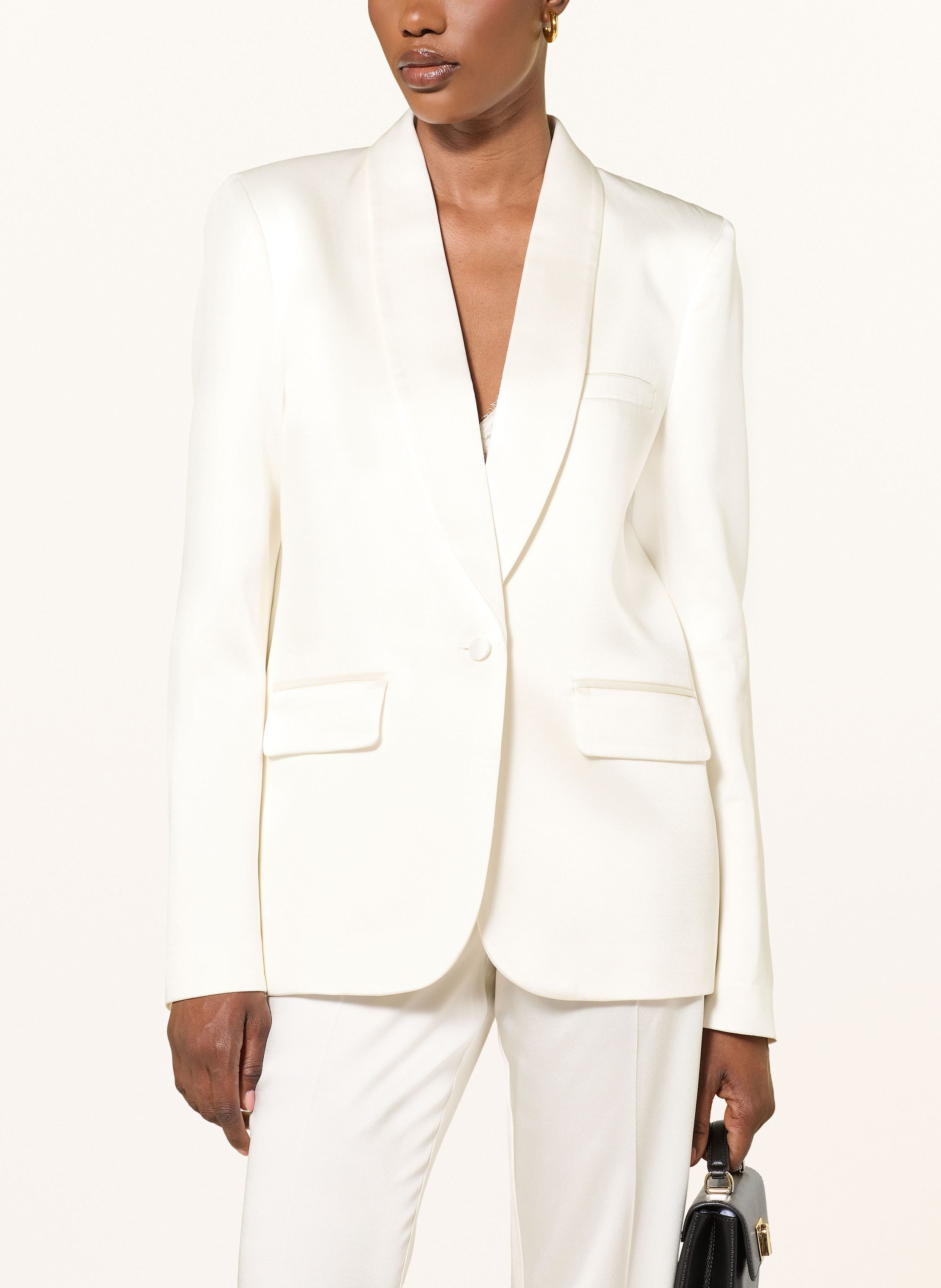 Thumbnail - Livy Blazer Brad weiss