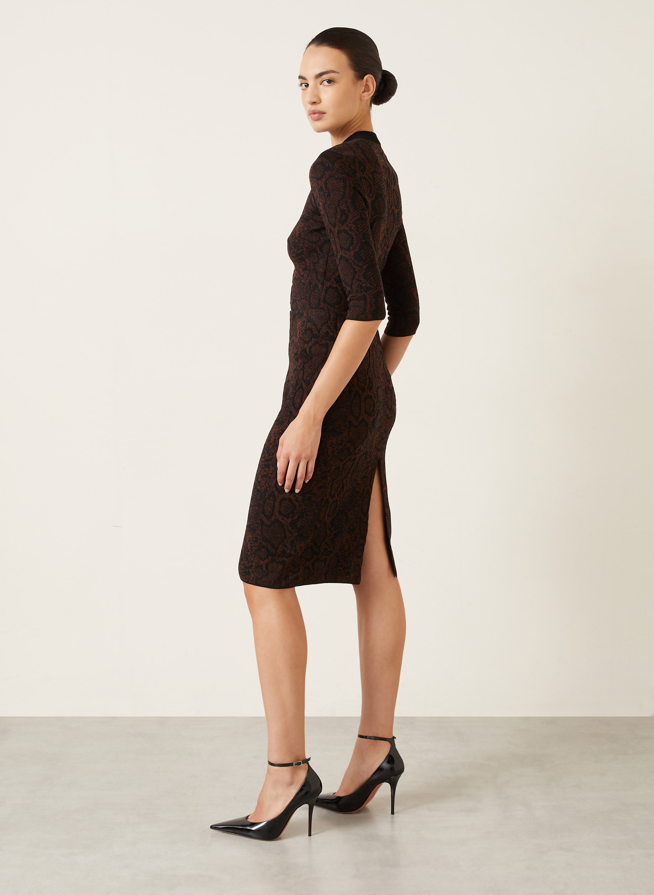 Thumbnail - Stella Mccartney Strickrock braun