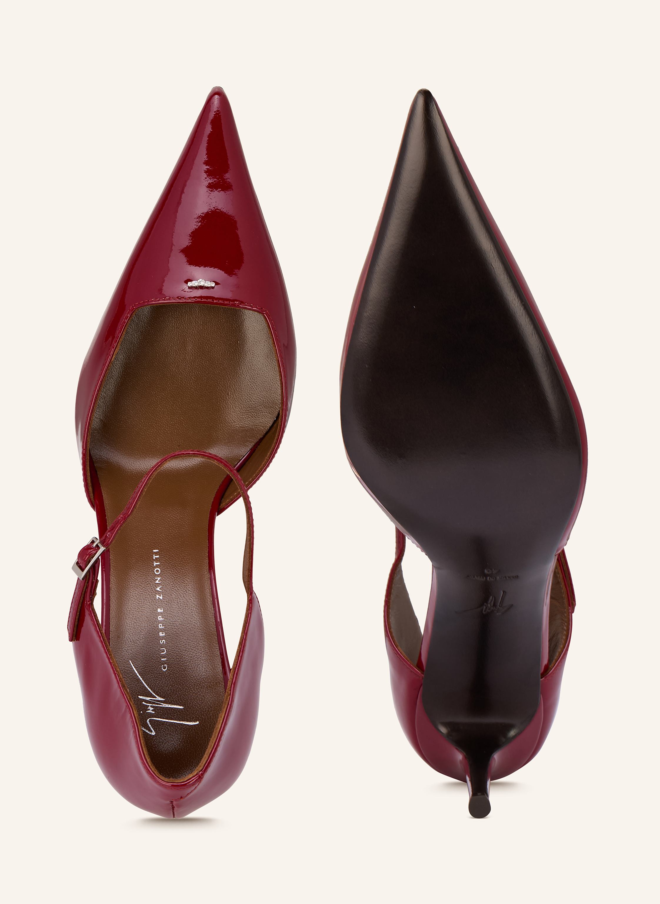 Thumbnail - Giuseppe Zanotti Design Pumps Raquel Grezzo rot