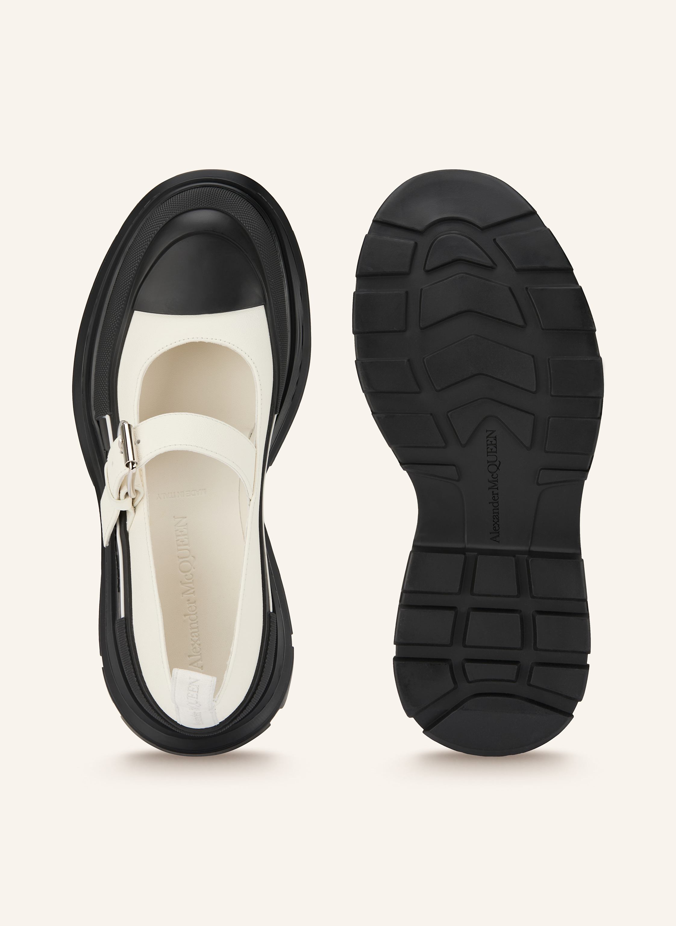 Thumbnail - Mcqueen Mary-Jane-Ballerinas schwarz