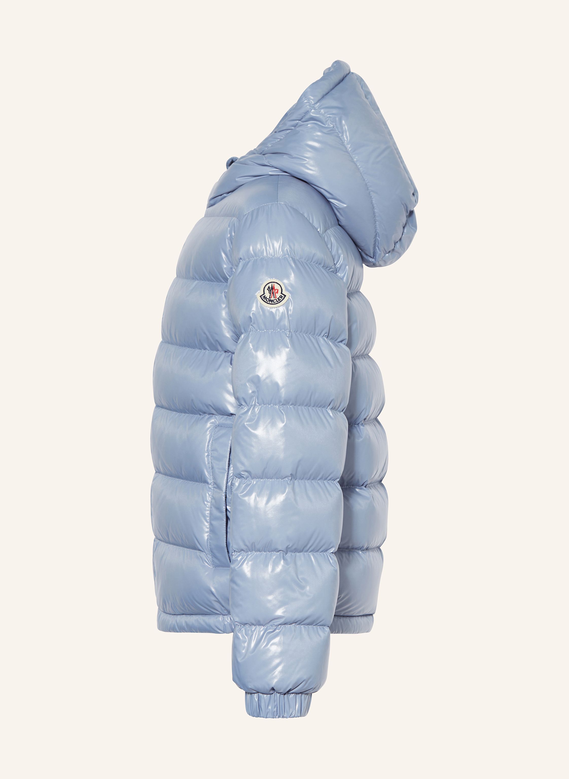 Thumbnail - Moncler Enfant Daunenjacke New Aubert blau
