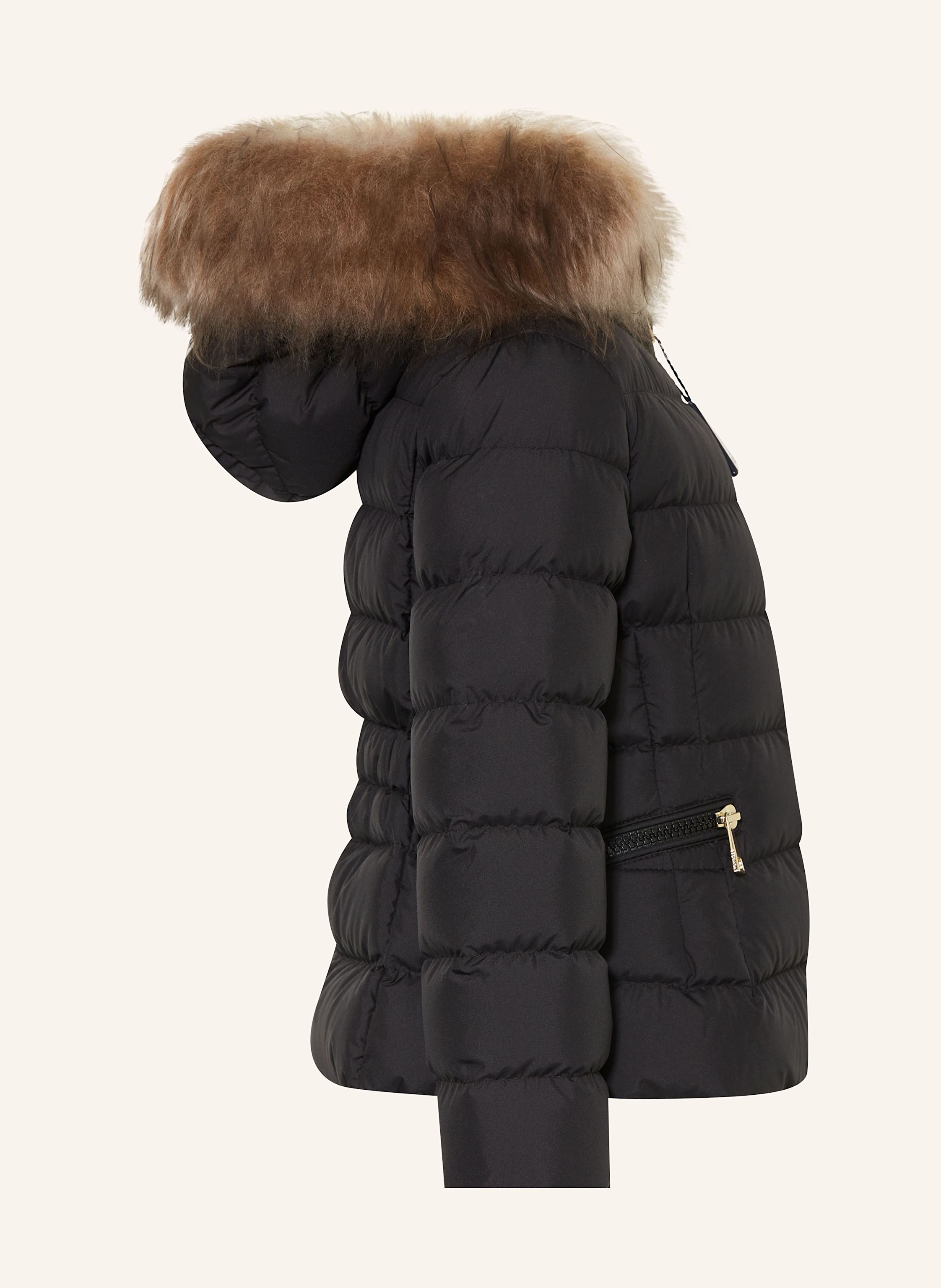 Thumbnail - Moncler Enfant Daunenjacke Boedette schwarz