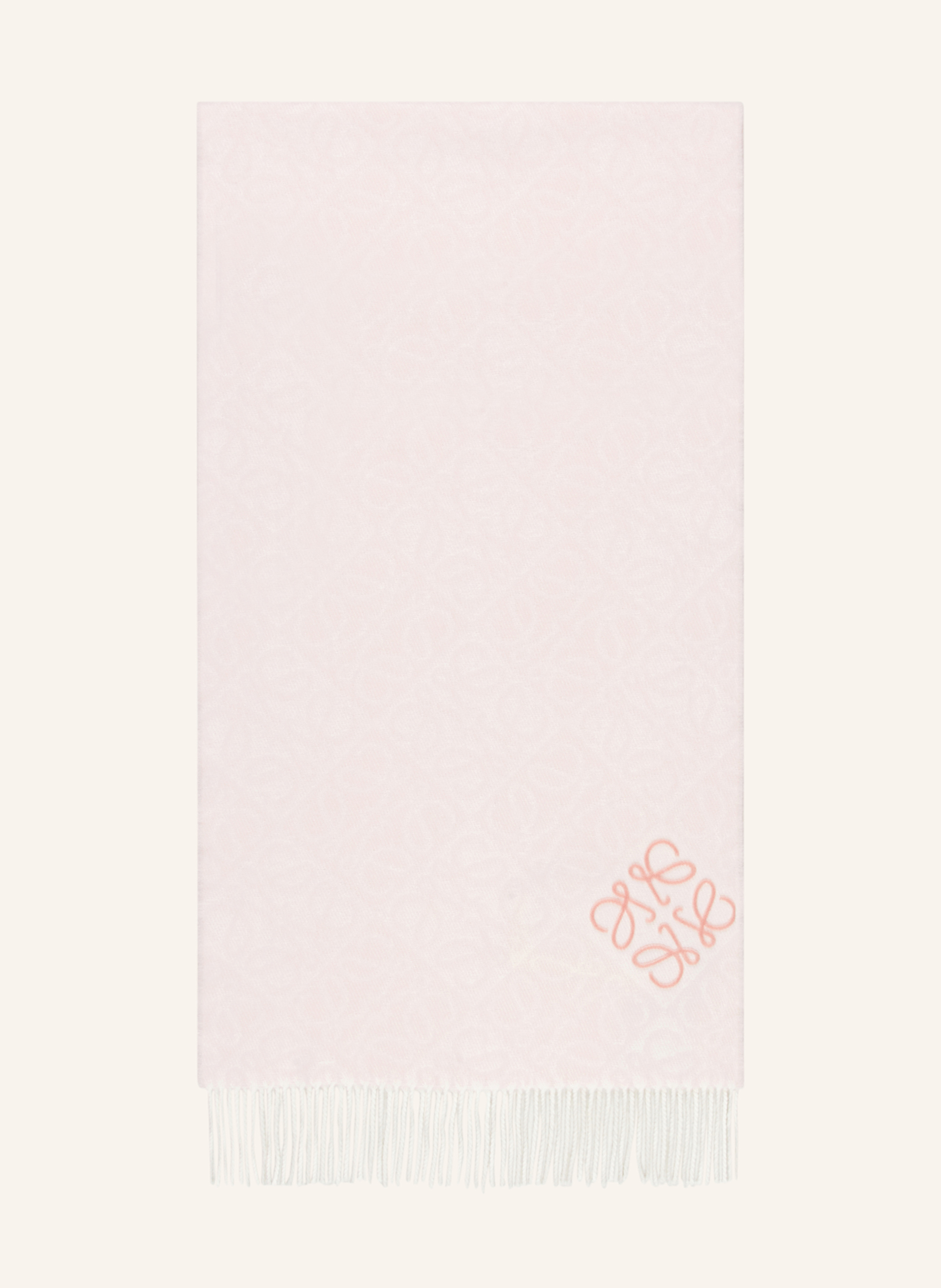 Loewe Loewe Schal rosa in HELLROSA
