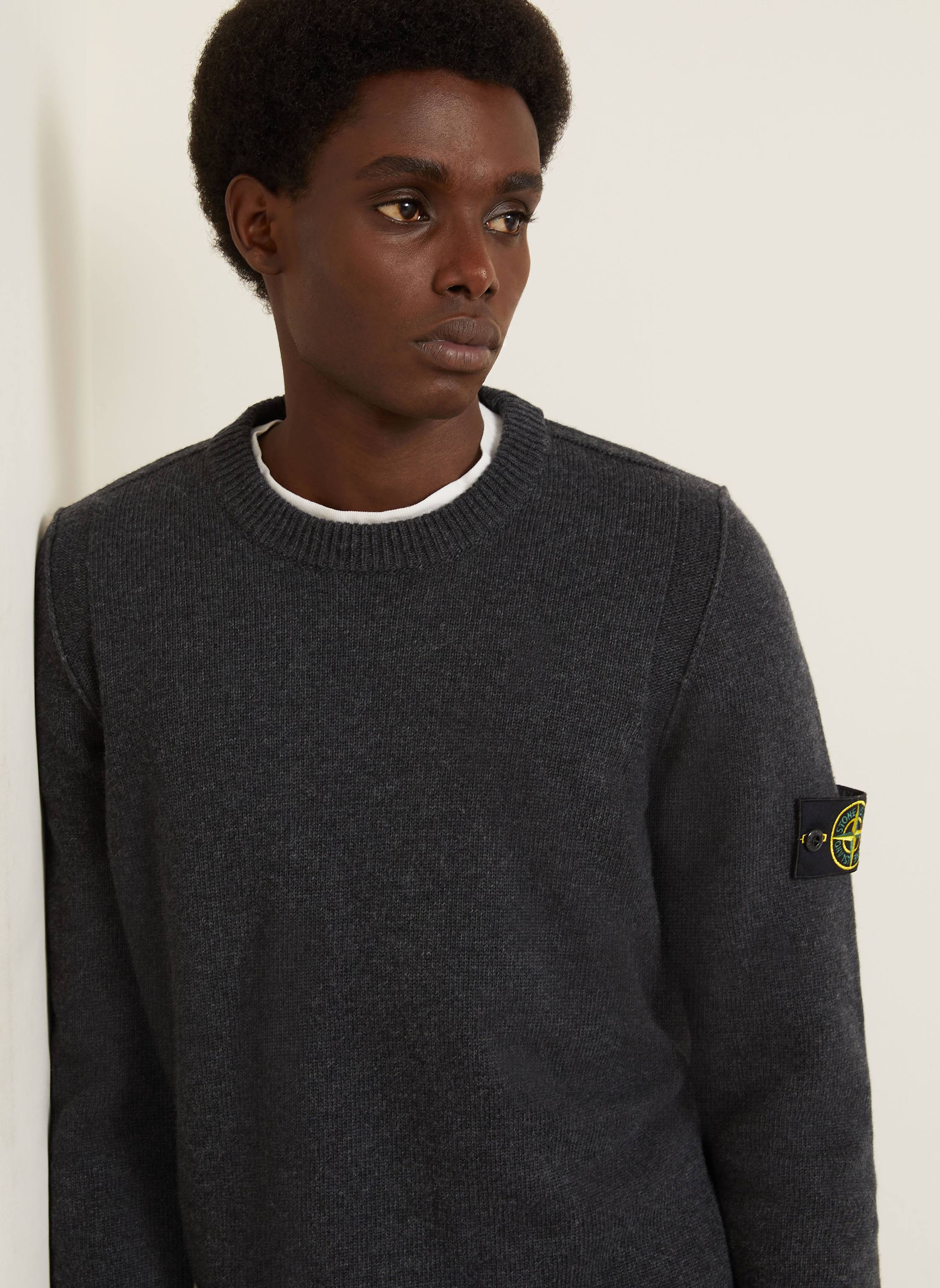 Thumbnail - Stone Island Pullover grau
