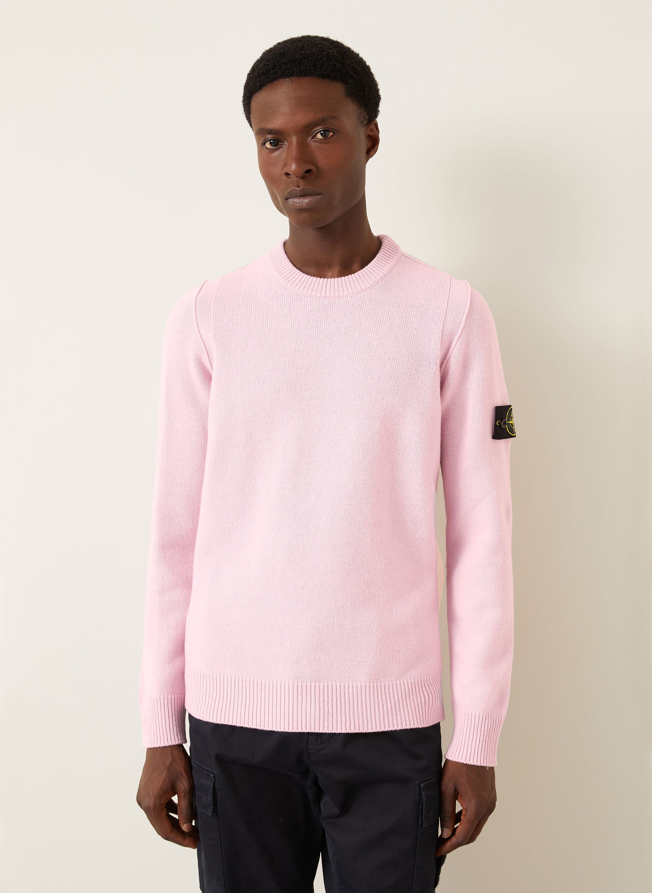 Thumbnail - Stone Island Pullover pink