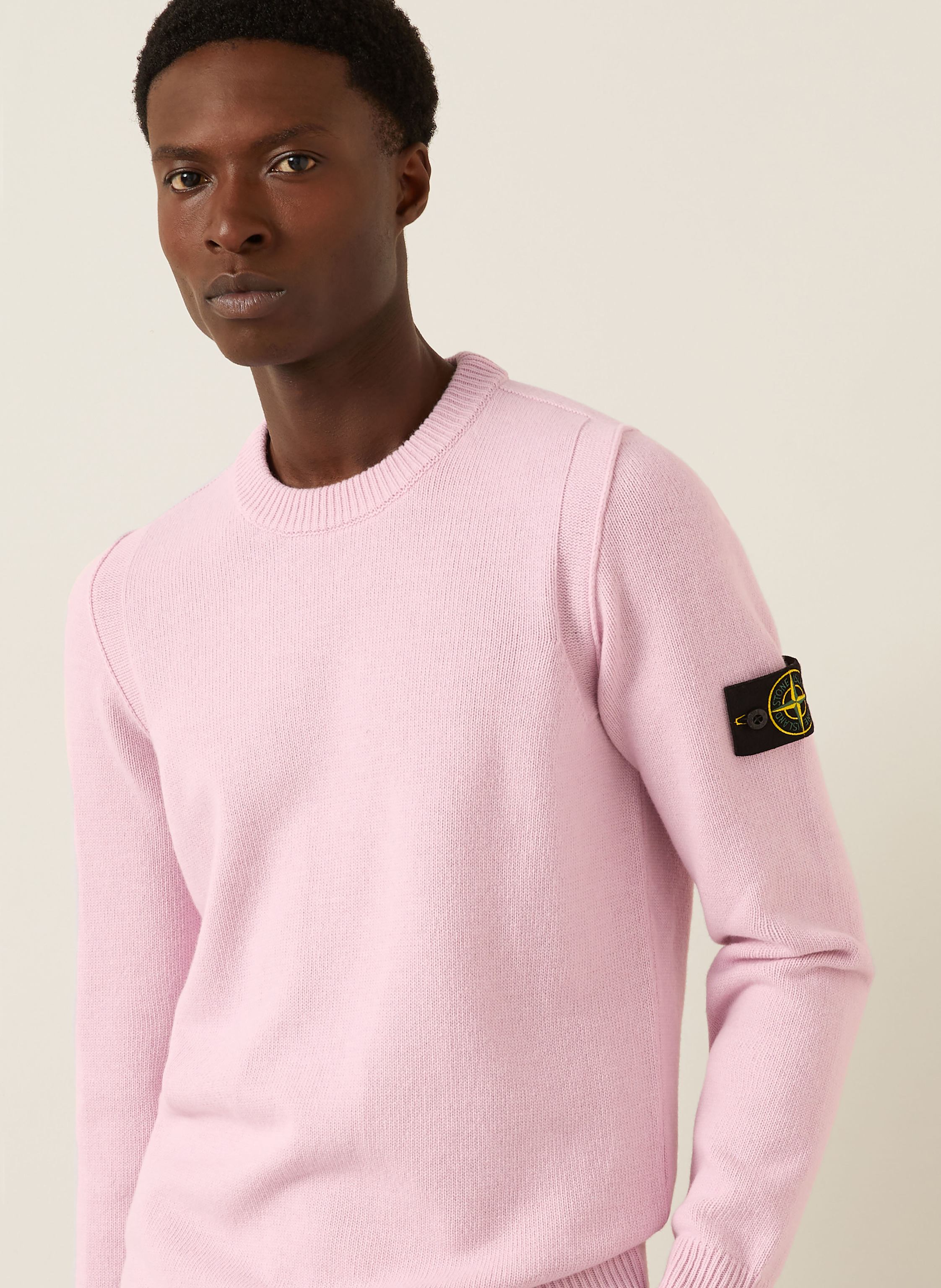 Thumbnail - Stone Island Pullover pink