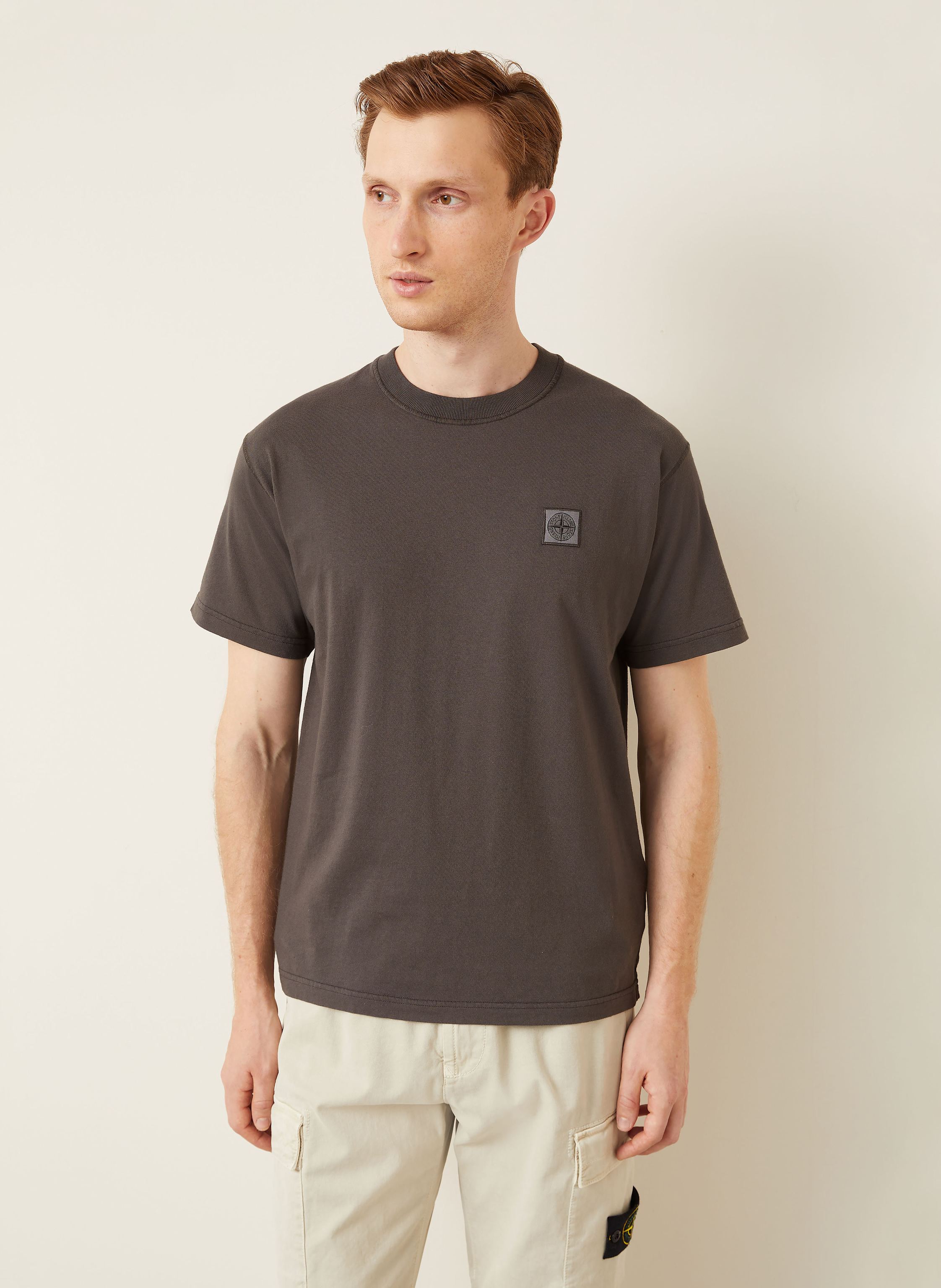 Thumbnail - Stone Island T-Shirt grau